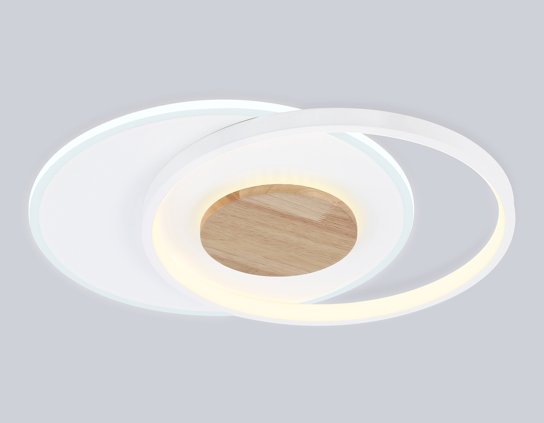 FL4788 WH/WD белый/дерево 54W 3000-6000K 460*365*45 (без ПДУ)