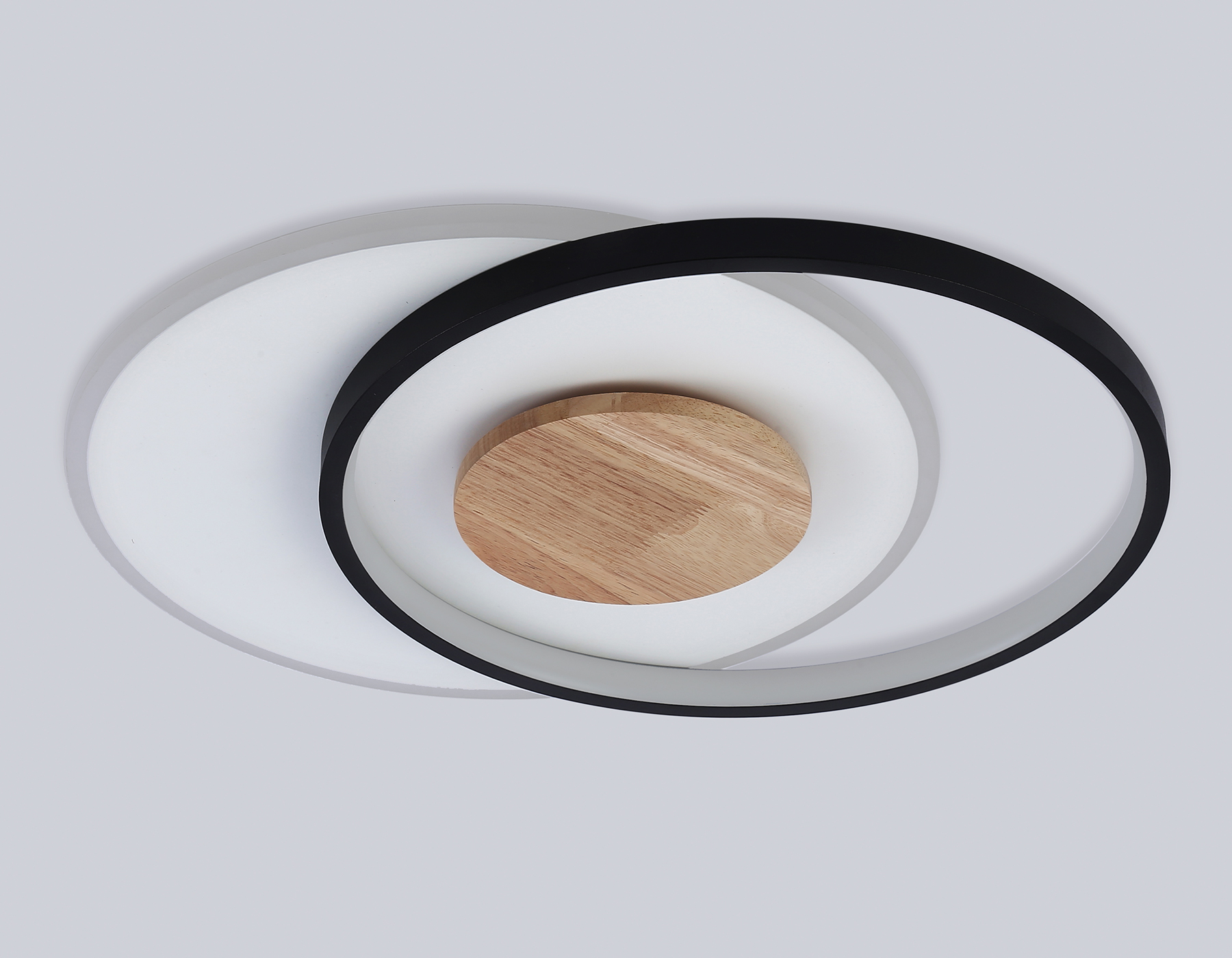 FL4789 WH/BK/WD белый/черный/дерево 54W 3000-6000K 460*365*45 (без ПДУ)