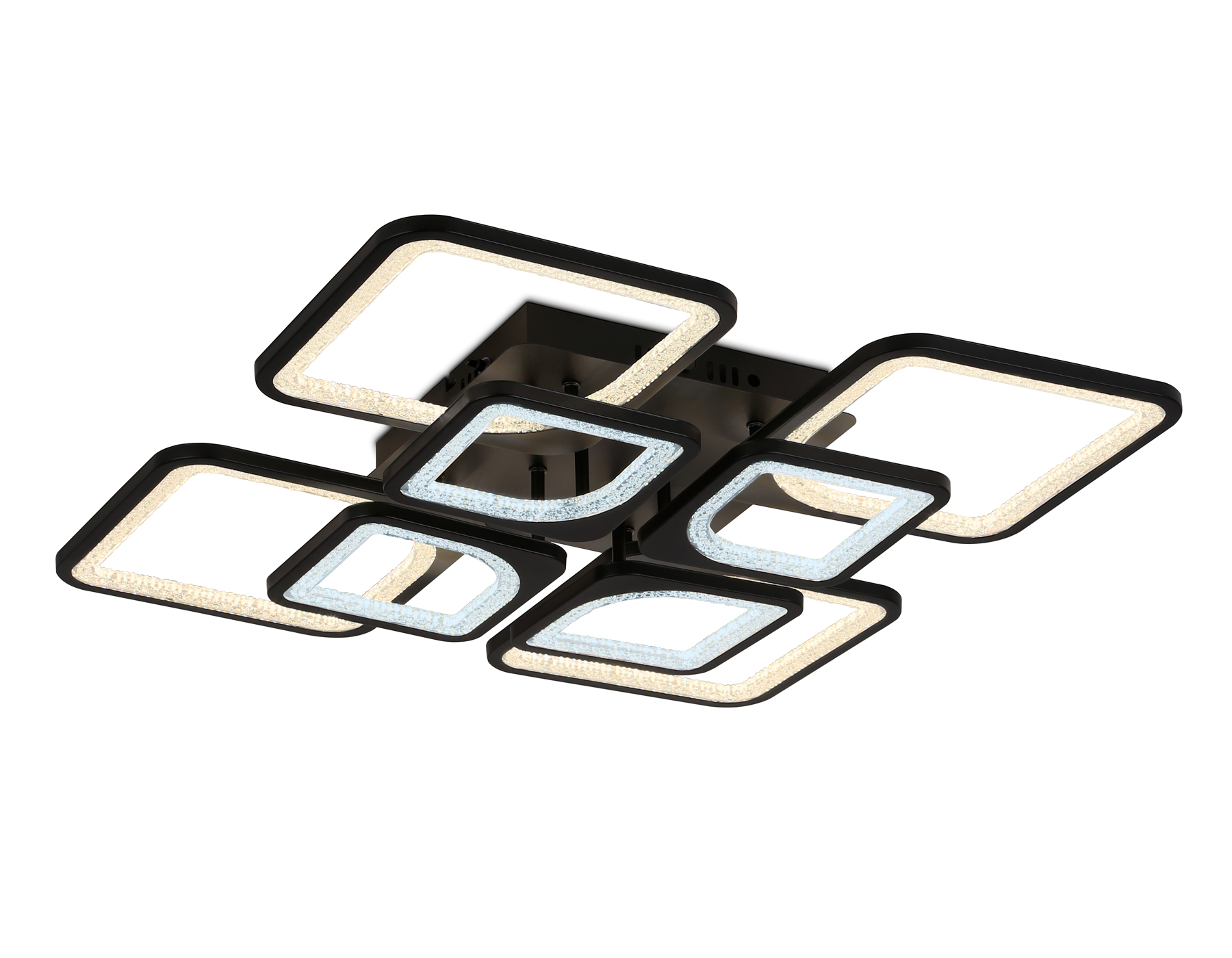 FA4424/4+4 BK черный 150W 3000K+6400K/4200K/6400K+3000K 580*580*120 (ПДУ ИК)