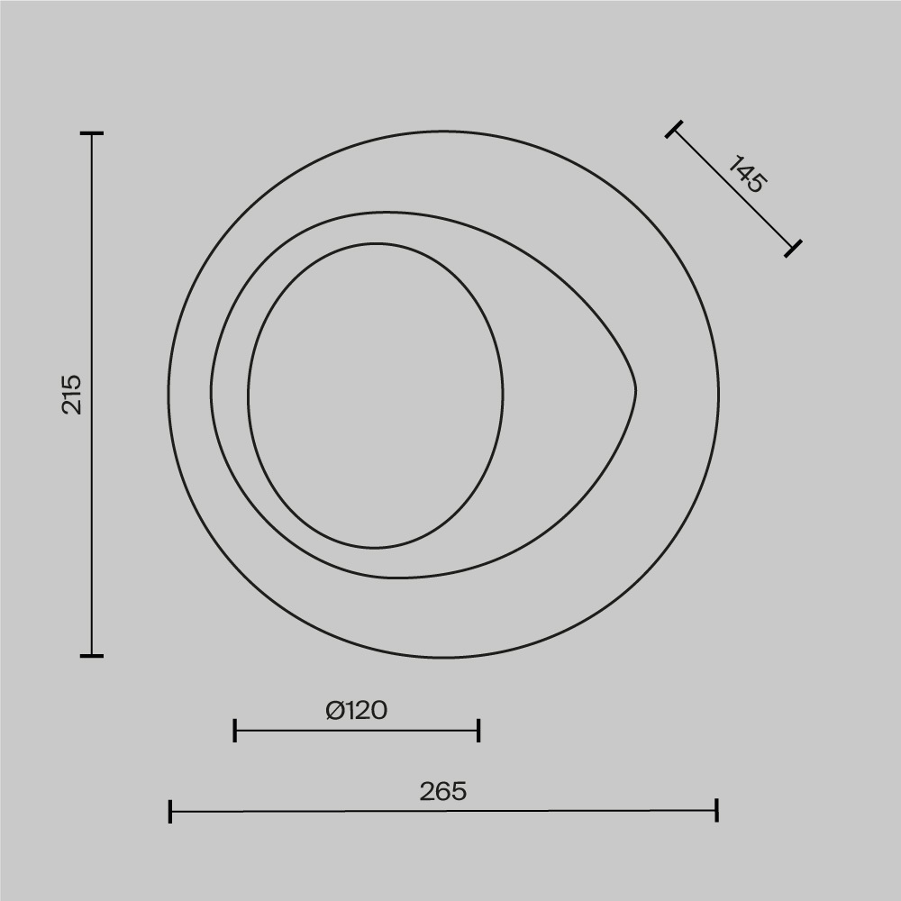Настенный светильник (бра) Maytoni MOD435WL-01W