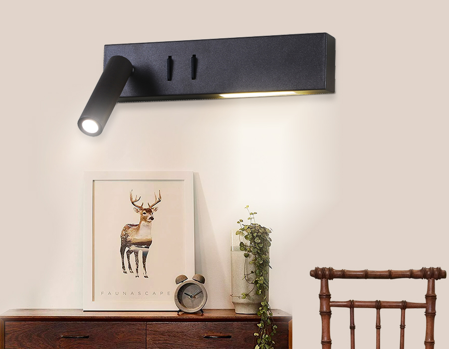 FW286 SCF кофе песок LED 4200K 3W+3W 260*50*65