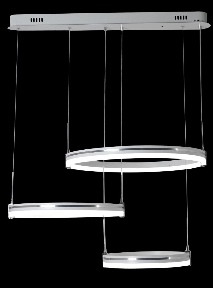 МС-DK6043A/3 WH+CR Led 83W 3000K+4000K+6500K димме Акция [01100978]