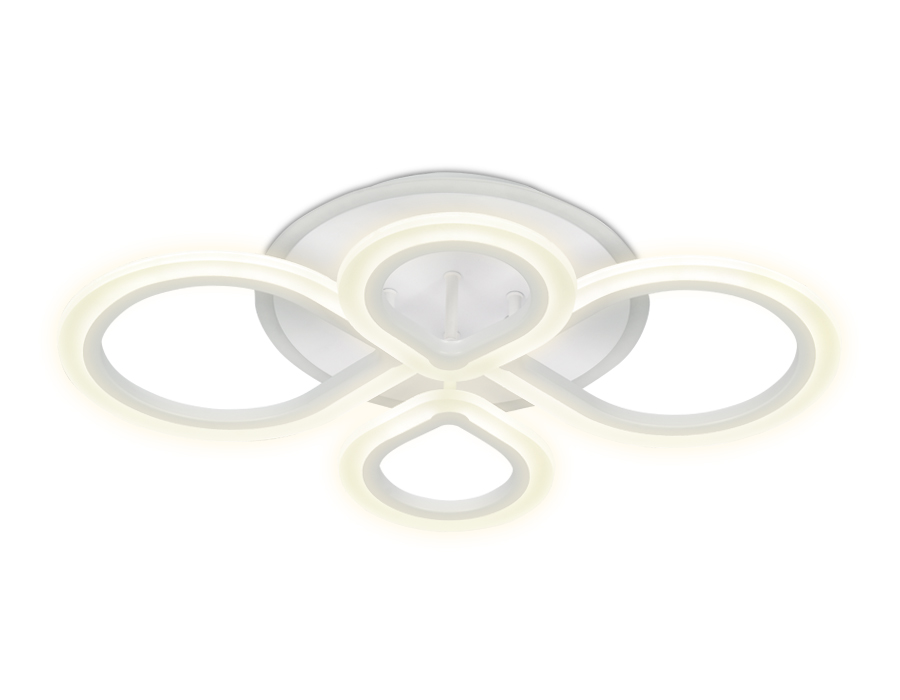 FA520/4 WH белый 88W+28W 650*410*80 (ПДУ РАДИО 2.4)