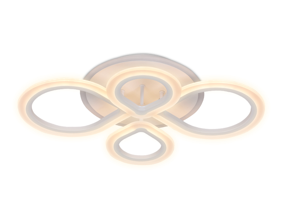 FA520/4 WH белый 88W+28W 650*410*80 (ПДУ РАДИО 2.4)