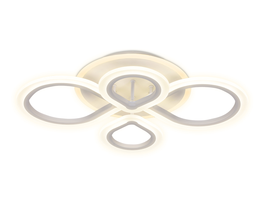 FA520/4 WH белый 88W+28W 650*410*80 (ПДУ РАДИО 2.4)