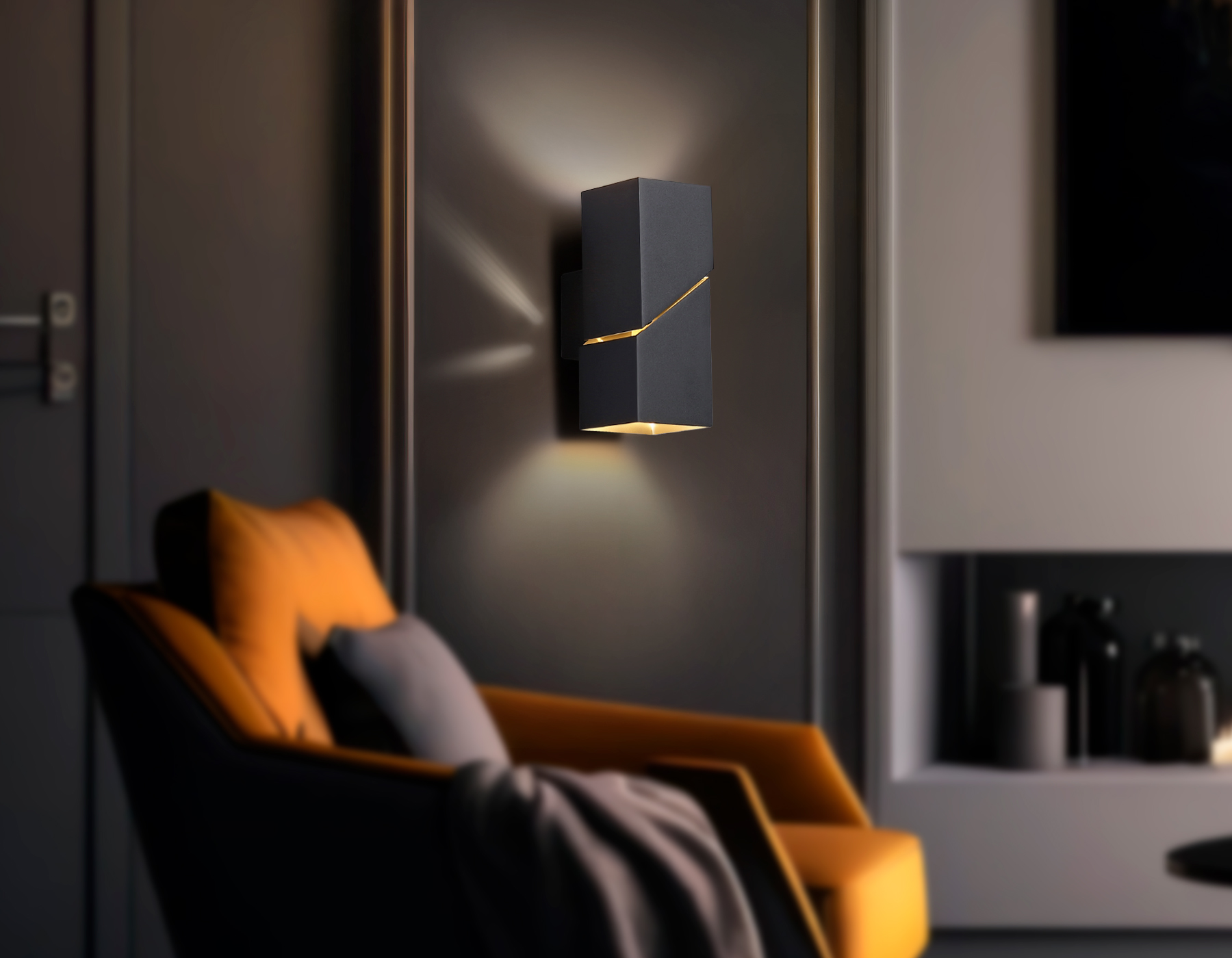 FW2475 BK черный G9 max 40W 155*60*90