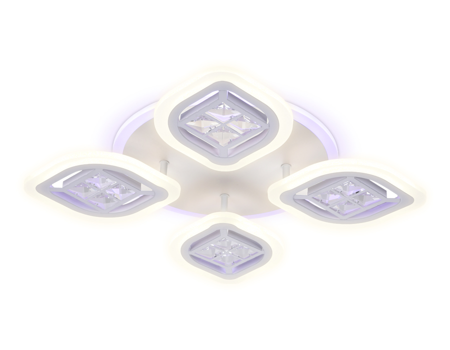 FA280/4 WH белый 69W 530*530*80 (ПДУ РАДИО 2.4G)