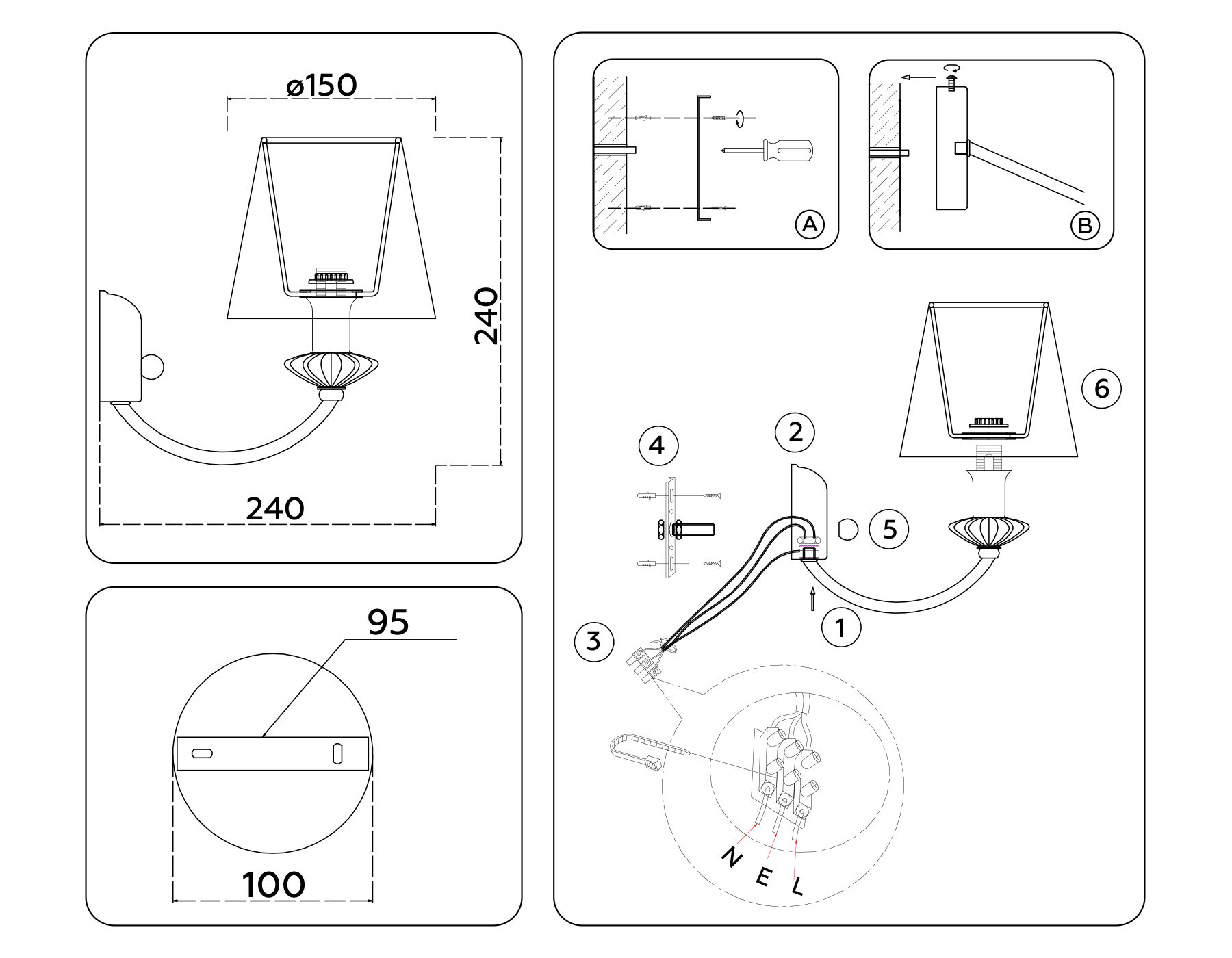 LH75027 GD/PI золото/розовый E14 max 40W 240*150*240
