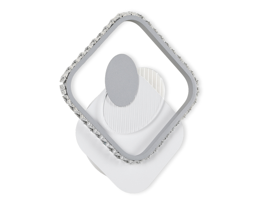 FA266 WH/GR белый/серый LED 3000K+6400K 16W 310*270*50