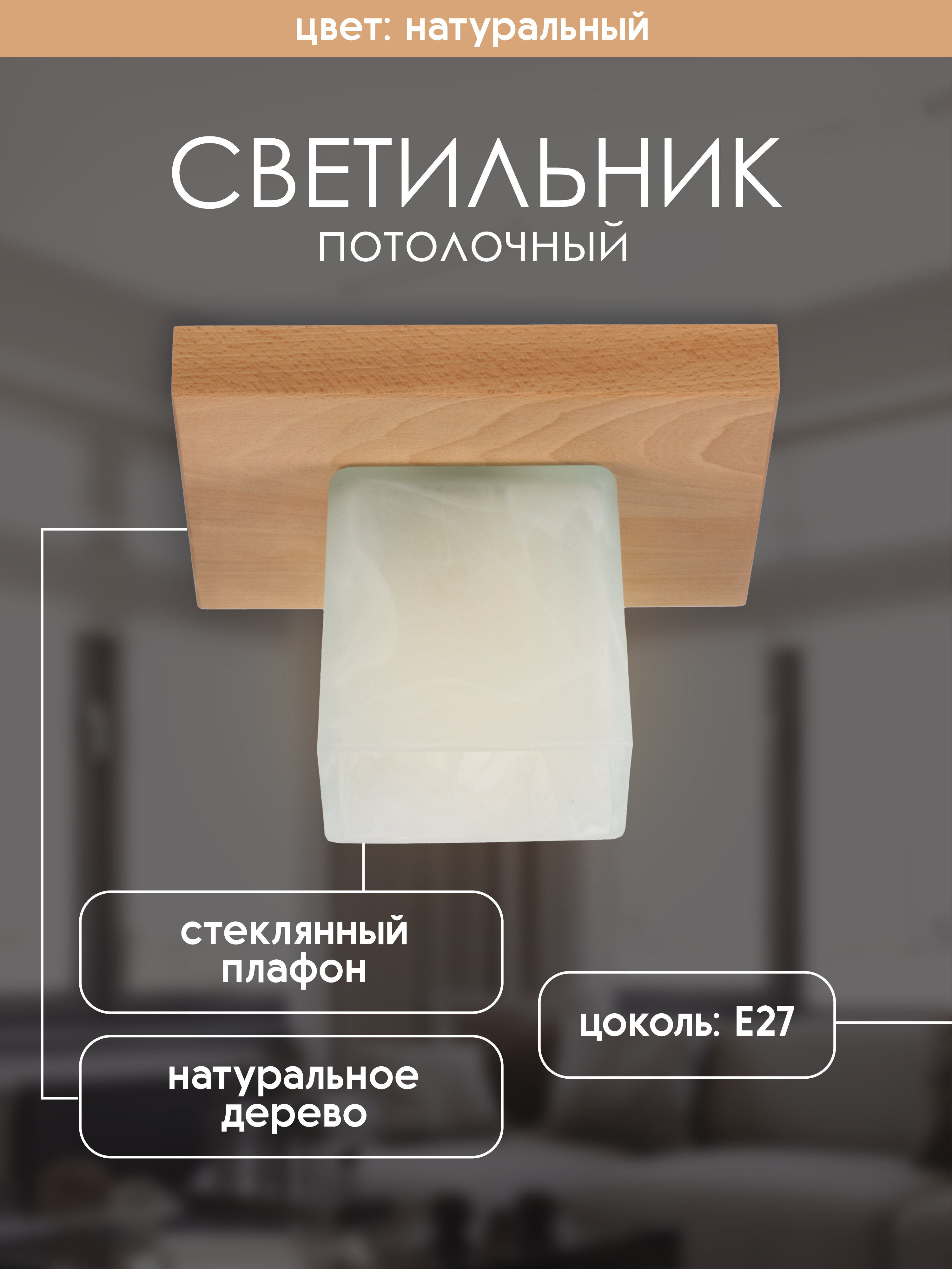 Потолочный светильник 6424-1 NL 000036807