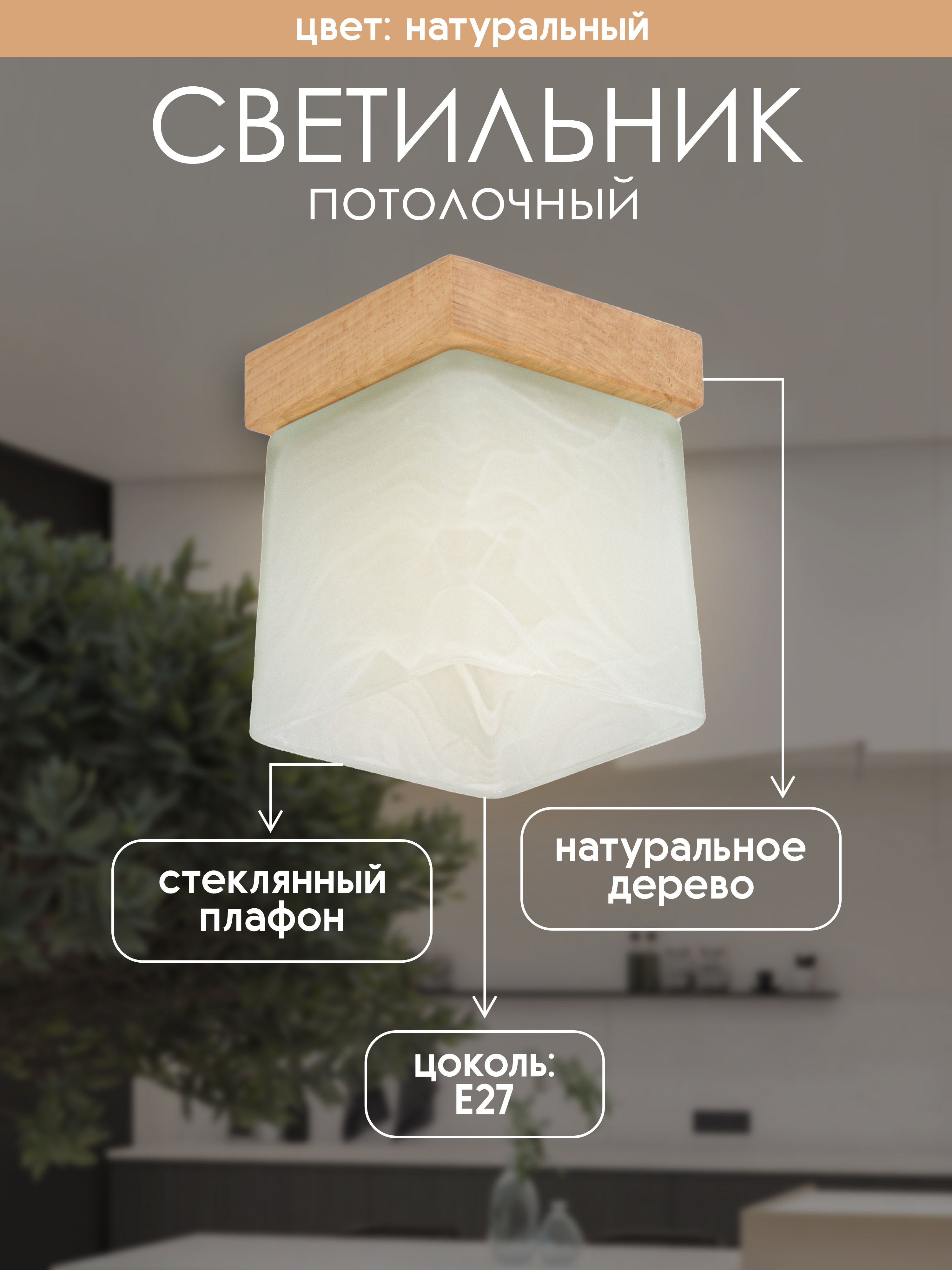 Потолочный светильник 6424-1SP NL 000036813