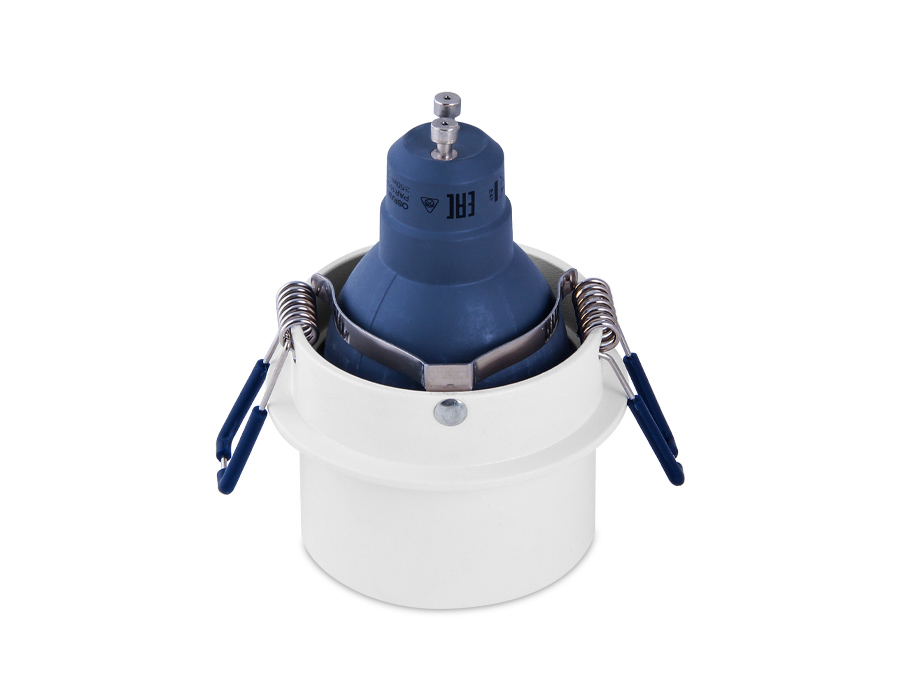 TN201 WH/GD белый/золото GU5.3 D68*55