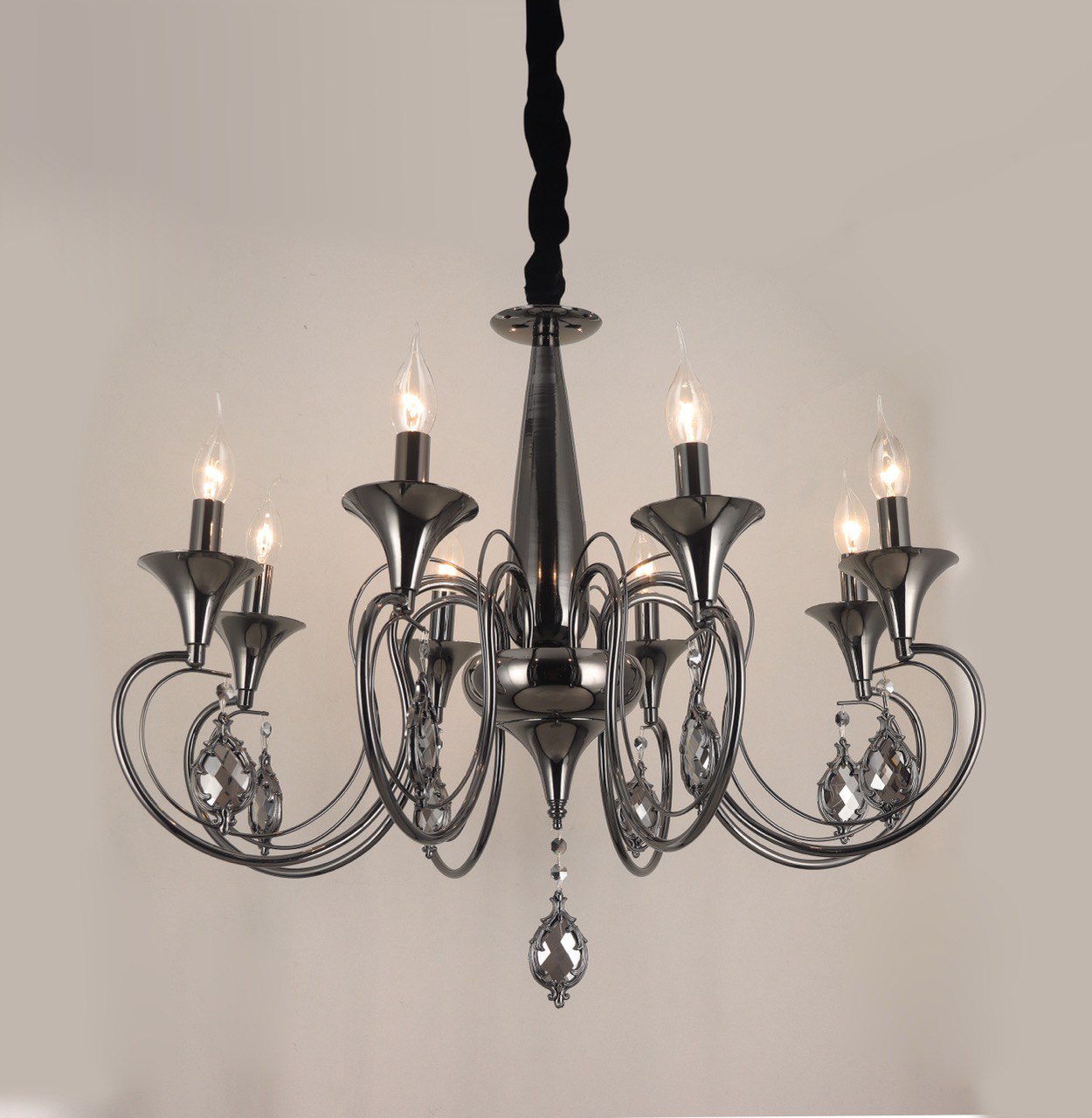 Подвесная люстра PL6357-6 PL+BK 000067378