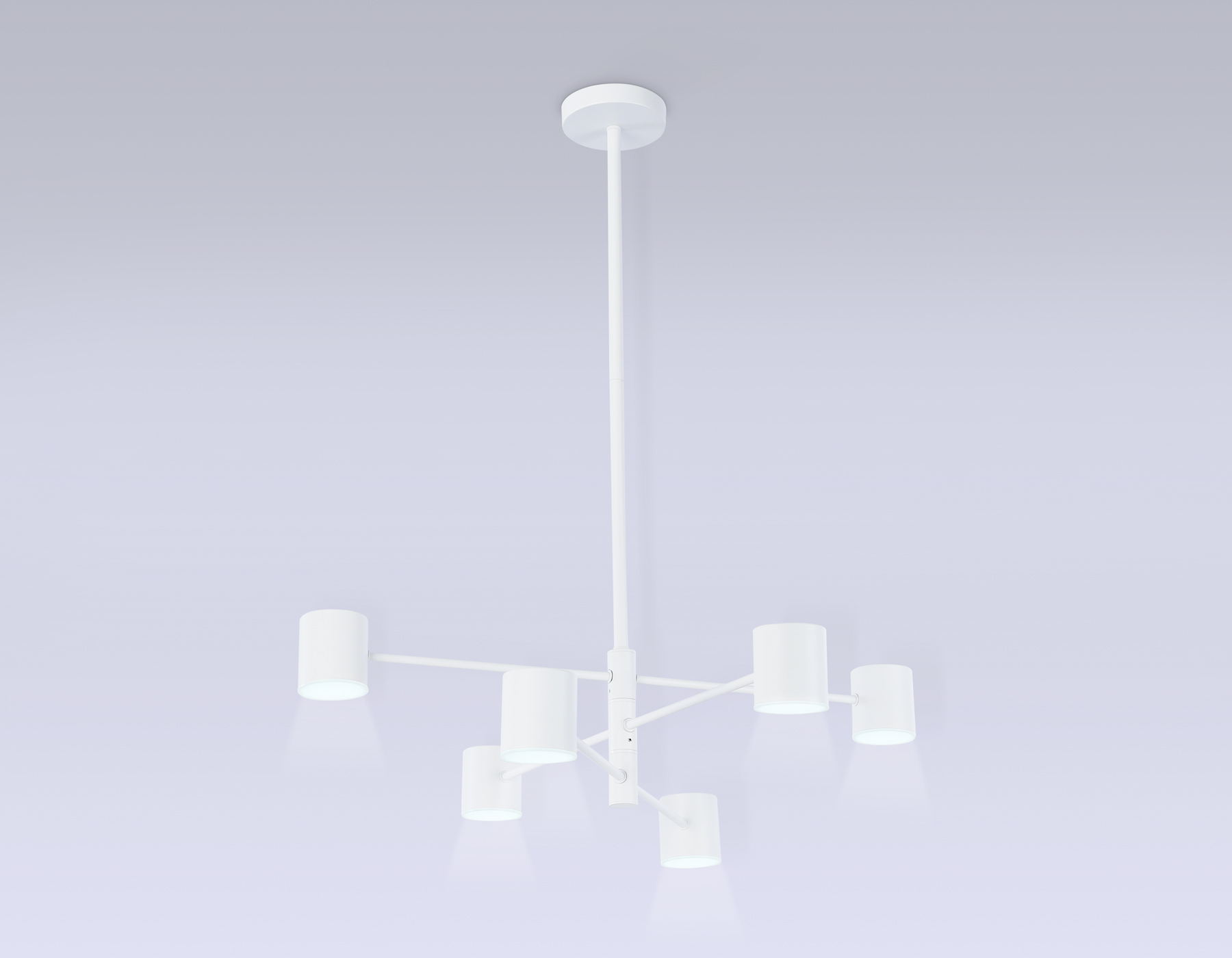 FL51711/6 WH белый 3000K/4200K/6400K 29W D700*800 (Без ПДУ)