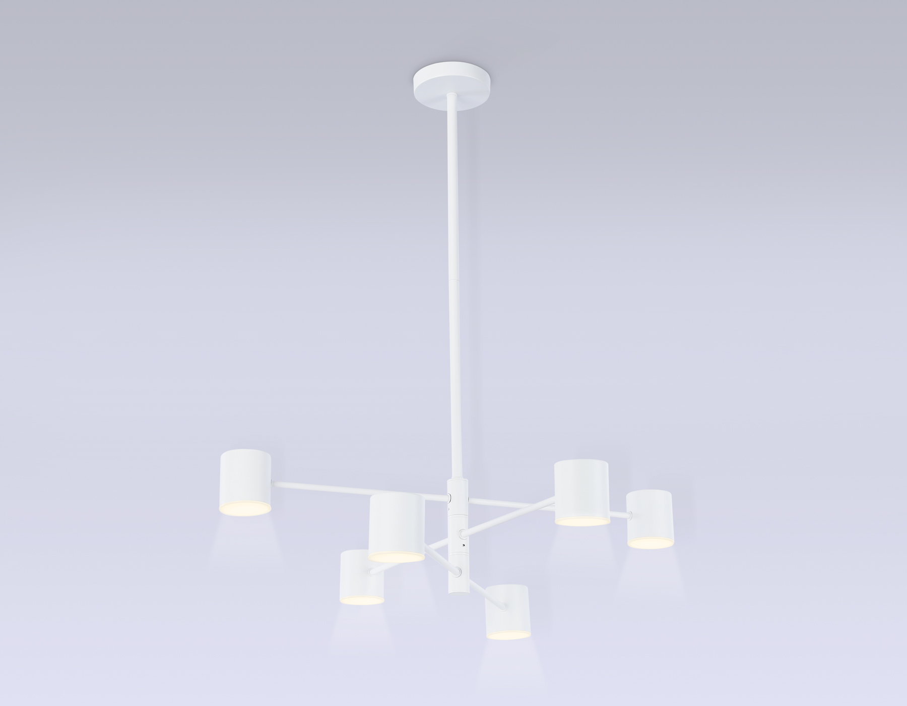 FL51711/6 WH белый 3000K/4200K/6400K 29W D700*800 (Без ПДУ)