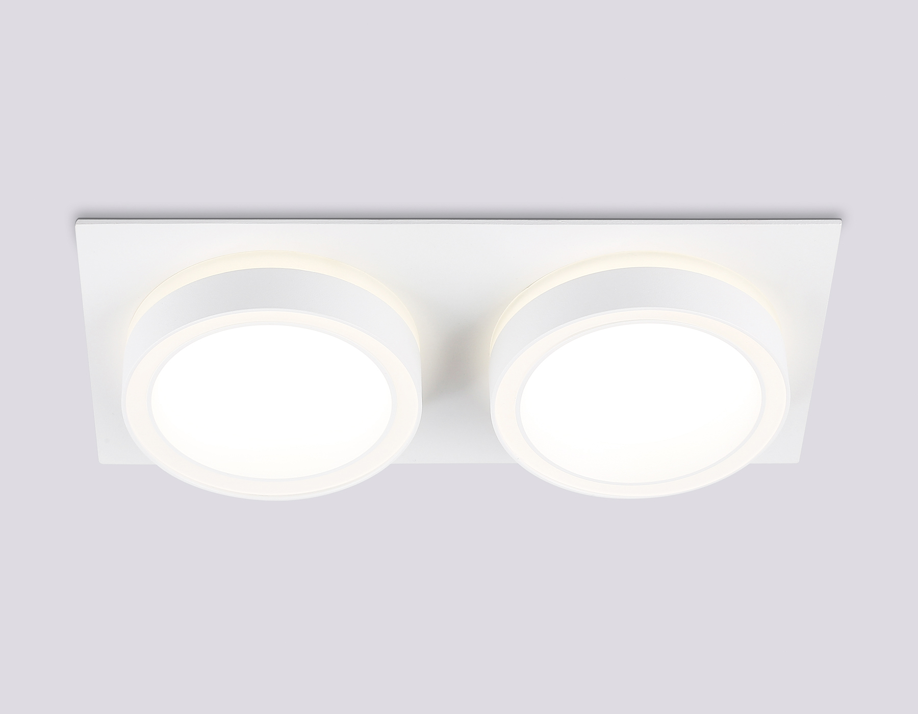 TN52423/2 WH/FR белый/белый матовый GX53 max 12W 210*105*45