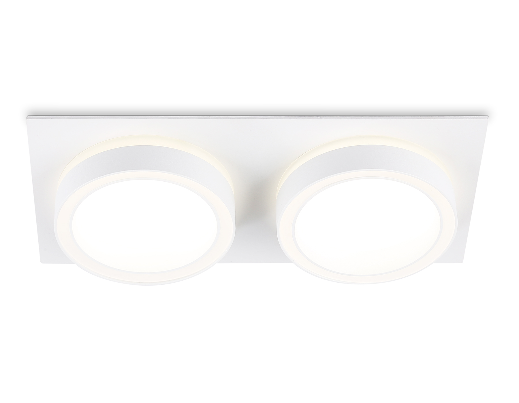 TN52423/2 WH/FR белый/белый матовый GX53 max 12W 210*105*45