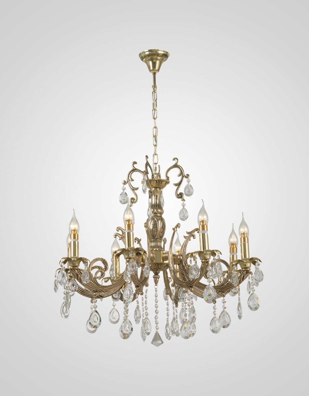 Подвесная люстра 6661-8 GD 000029657