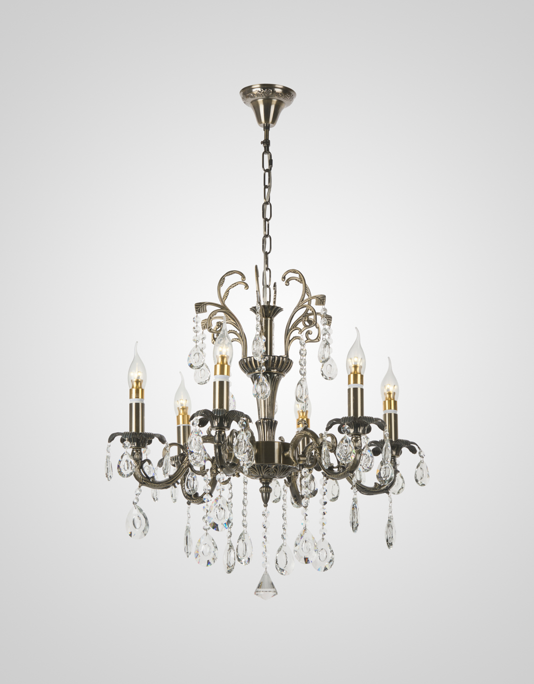 Подвесная люстра 6678-6 AB 000029658