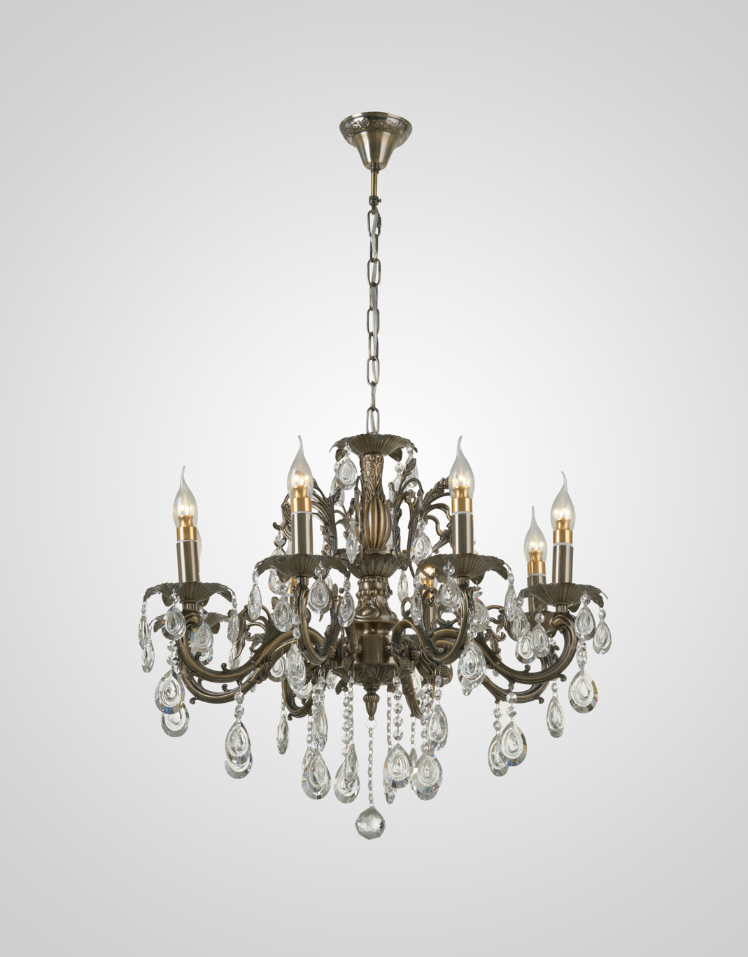 Подвесная люстра 6686-8 AB 000025996