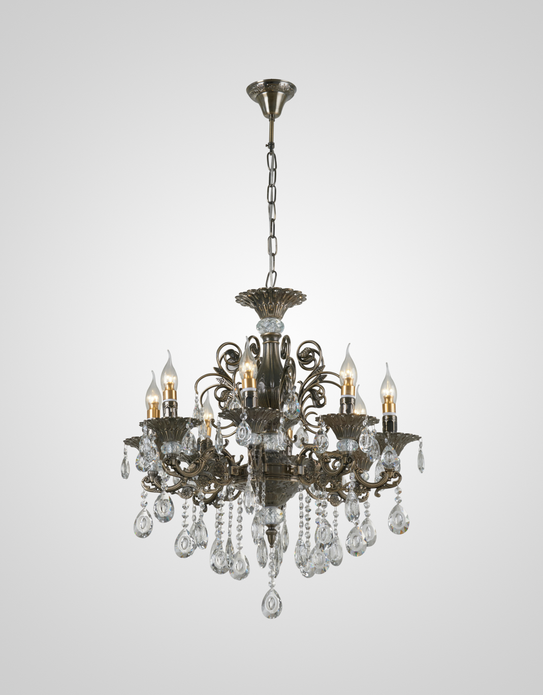 Подвесная люстра 6628A-8 AB 000026002