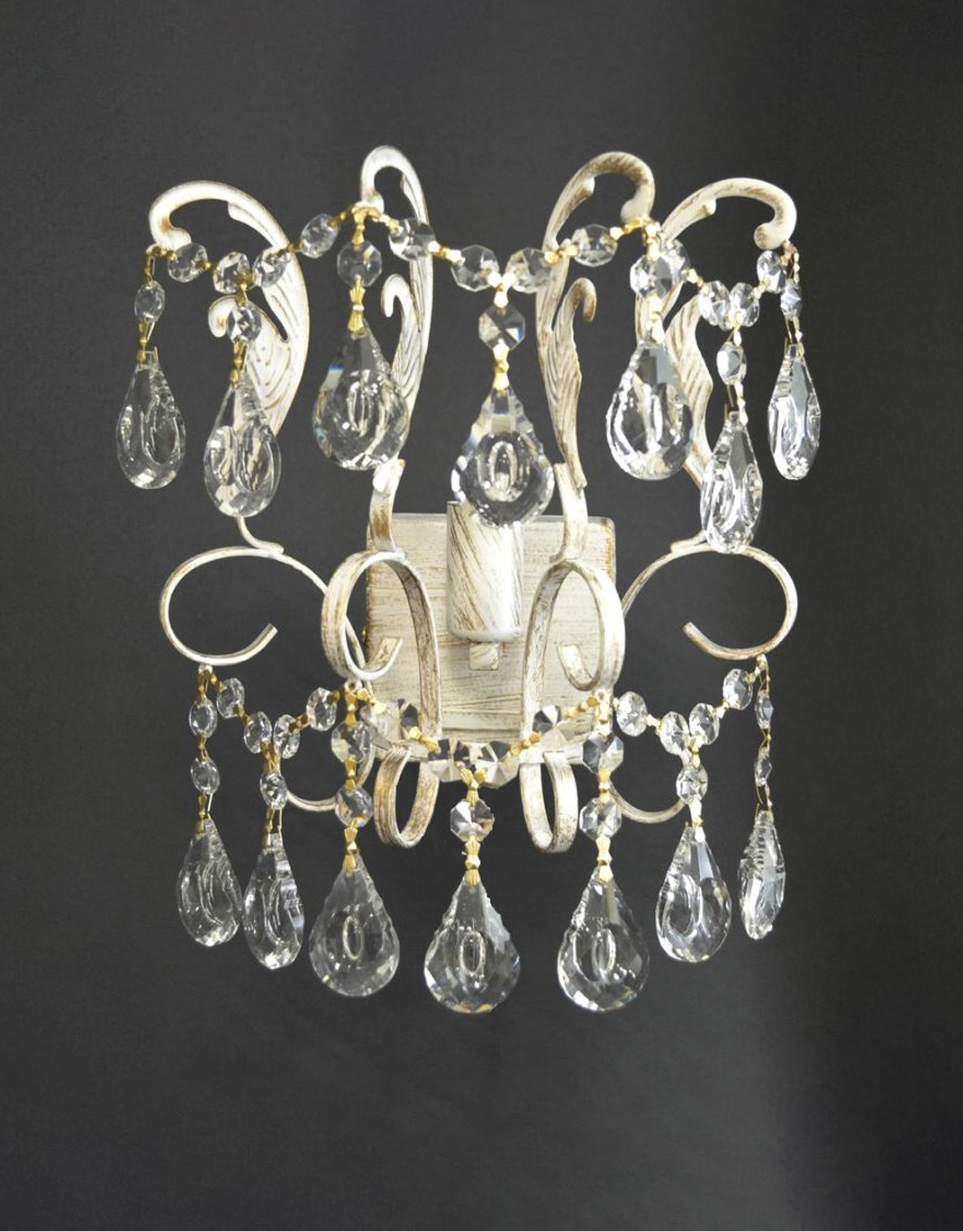 Настенный светильник 23872-1W WT+GD 000026014