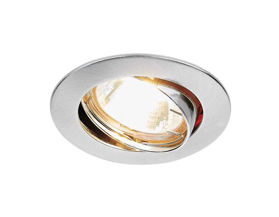 104S SS сатин серебро MR16