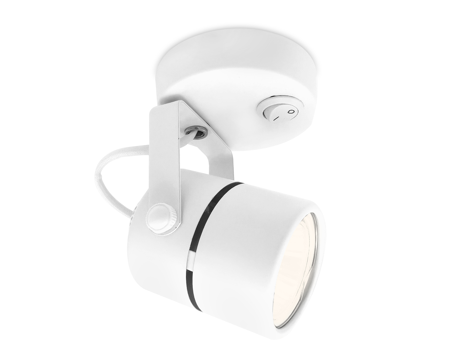 TA100 WH белый GU10 D80*130*D60