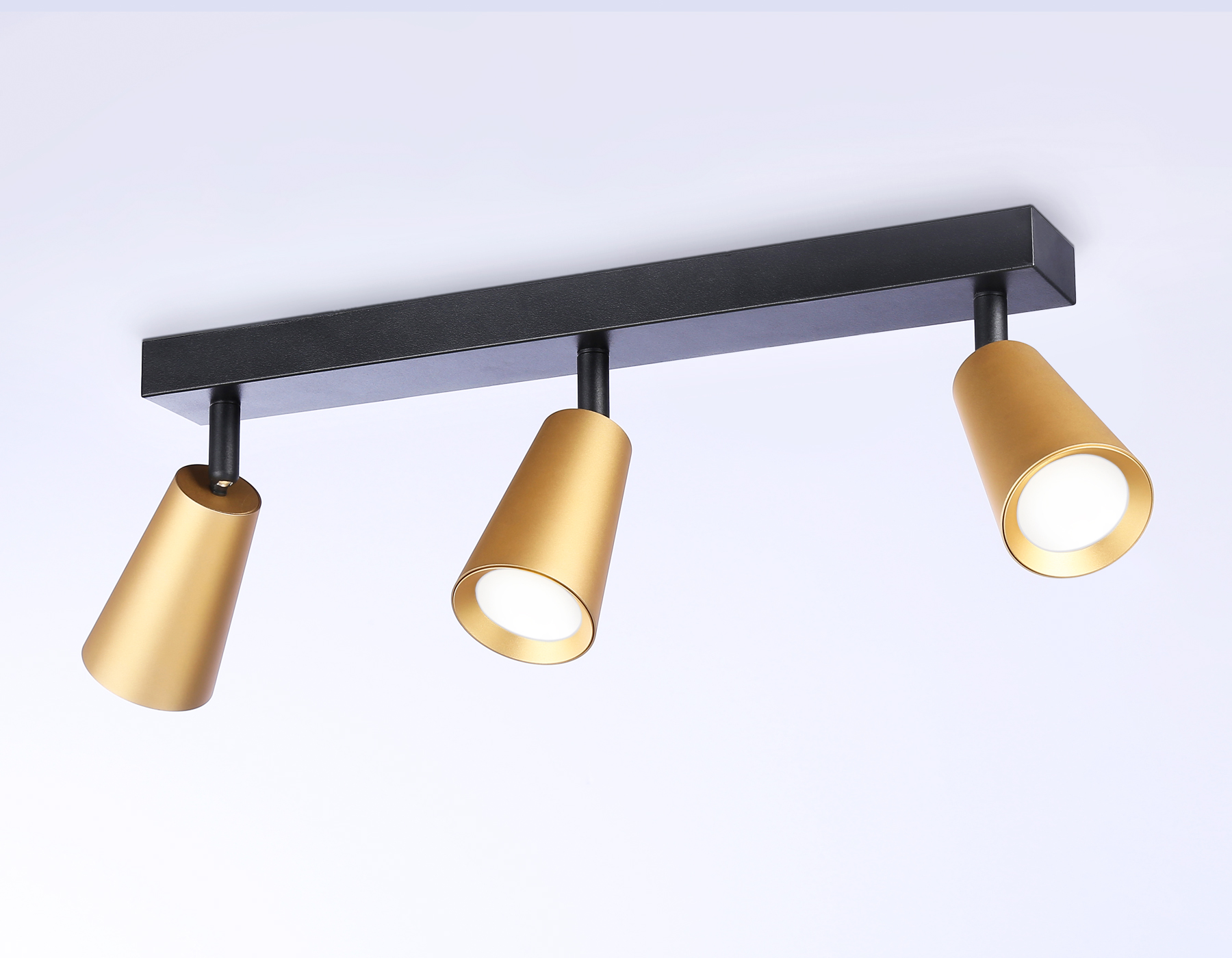 TA13151/3 BK/GD черный/золото GU10/3 max 12W 445*60*130