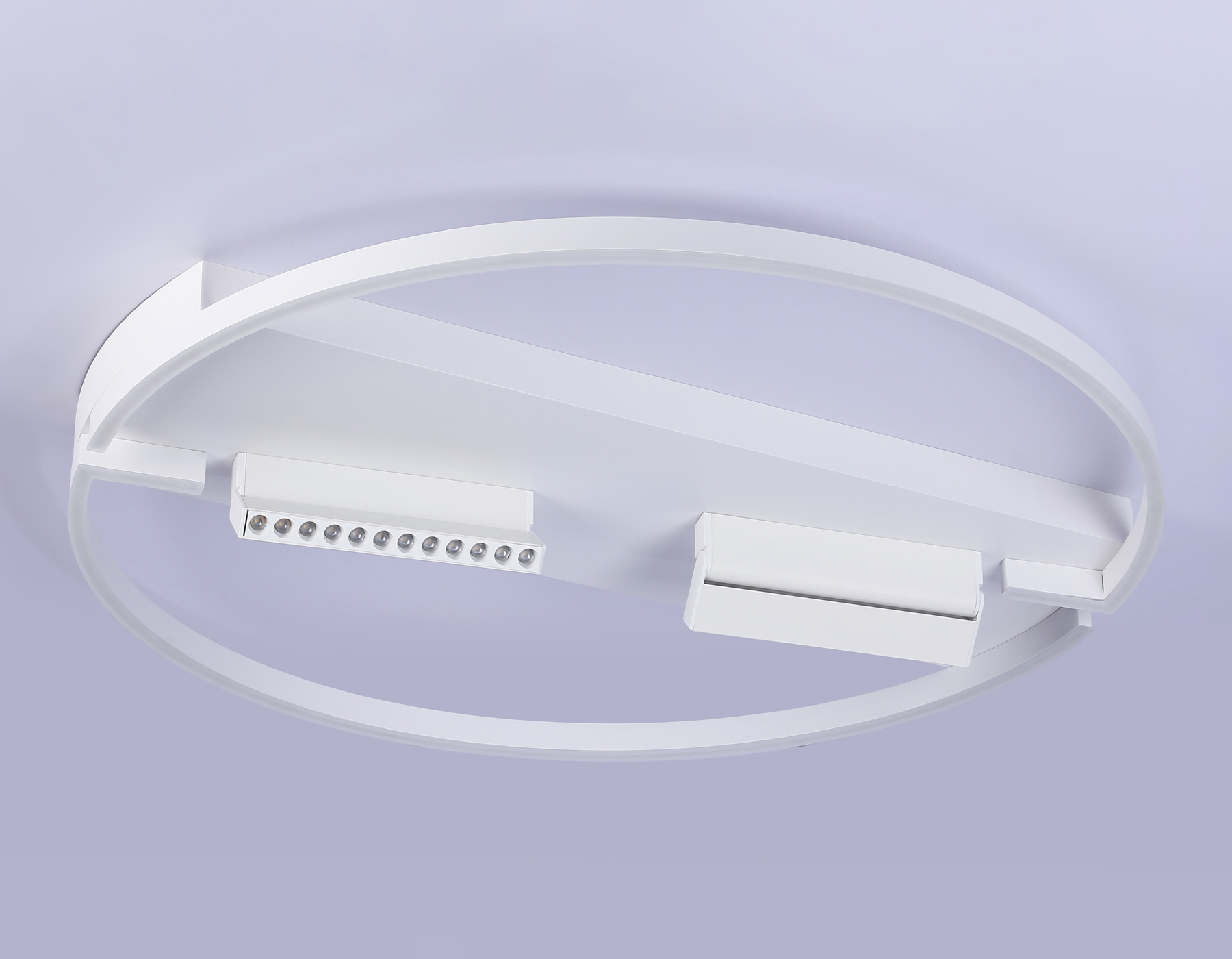 FL51461/1+2 WH белый 106W 3000K-6400K+4200K D800*110 (ПДУ РАДИО 2.4G)