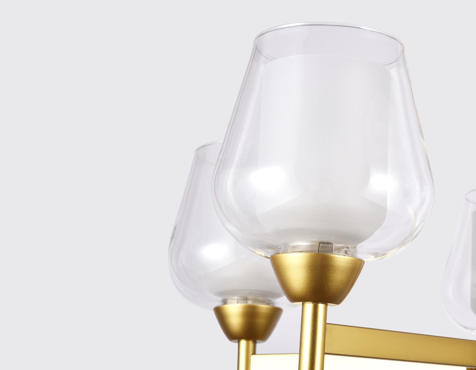 TR3154/5 GD/CL золото/прозрачный E27/5 max 40W D630*460