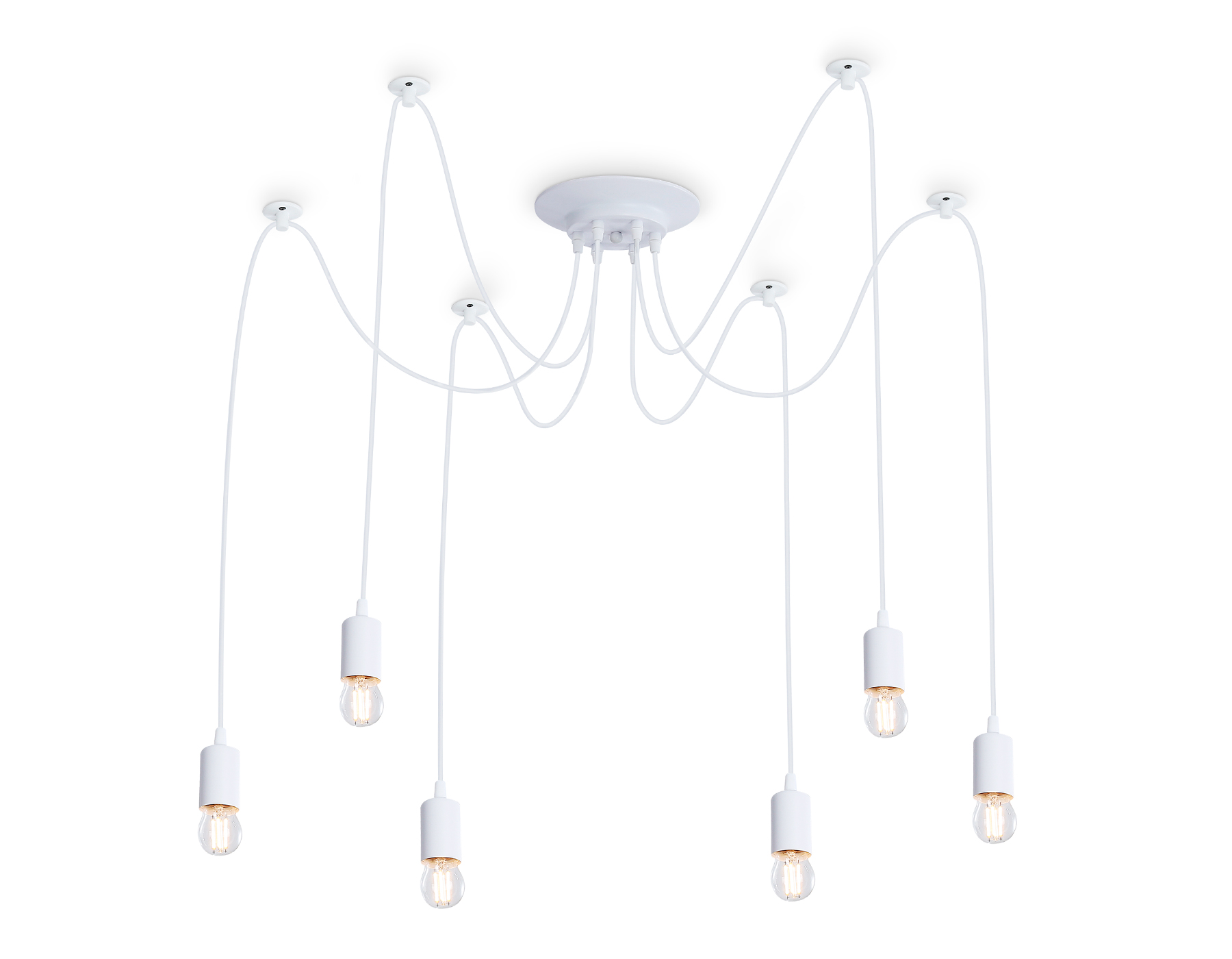 TR8177/6 WH белый E27*6 max 40W D630*910