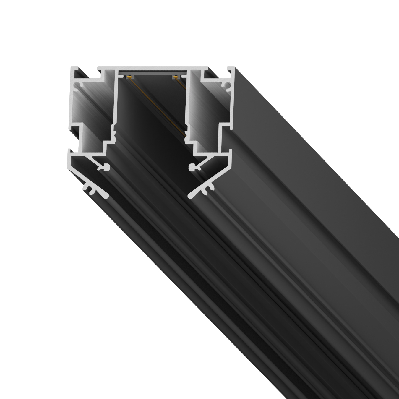 TR2022-BK Профиль-трек SMART ONE, для натяжных потолков, 2 м, алюминий, черный