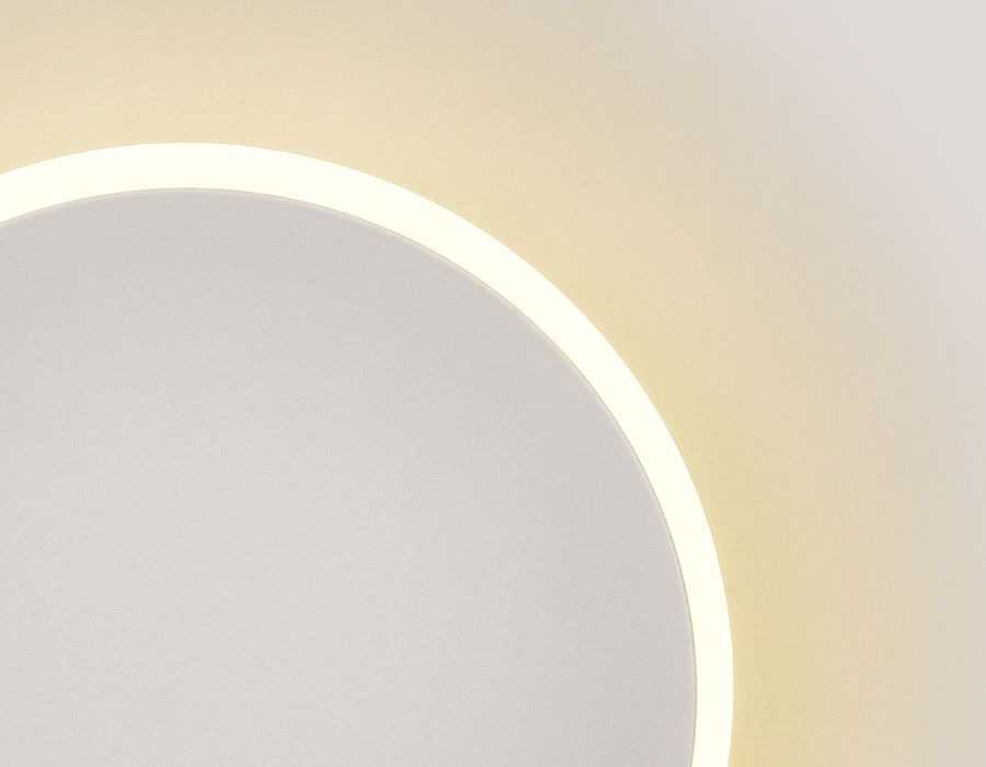 FW104 WH/S белый/песок LED 3000K 12W D180*40