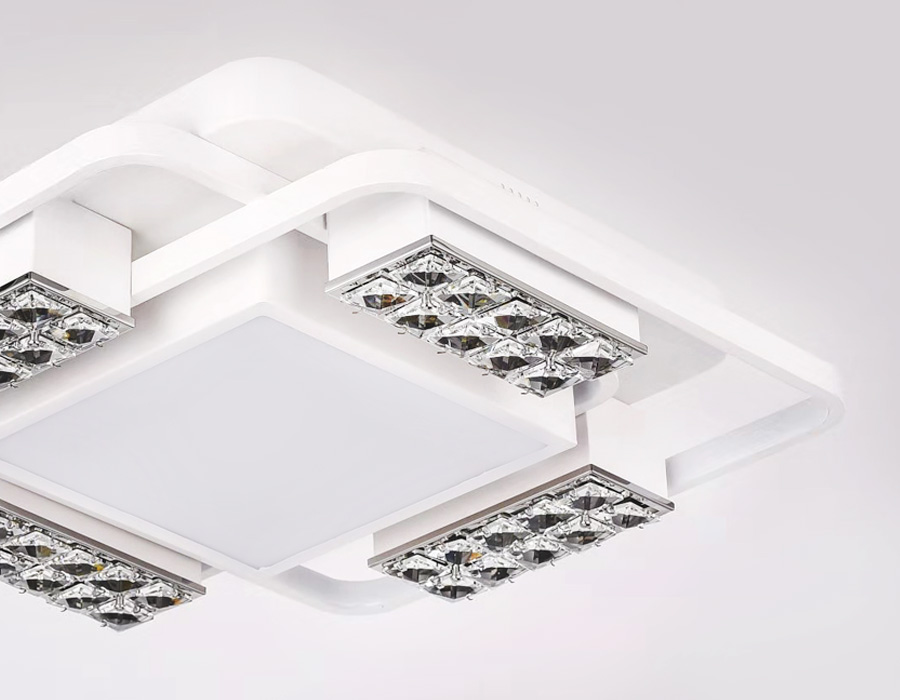 FA144 WH белый 96W 500*500*110 (ПДУ РАДИО 2.4)