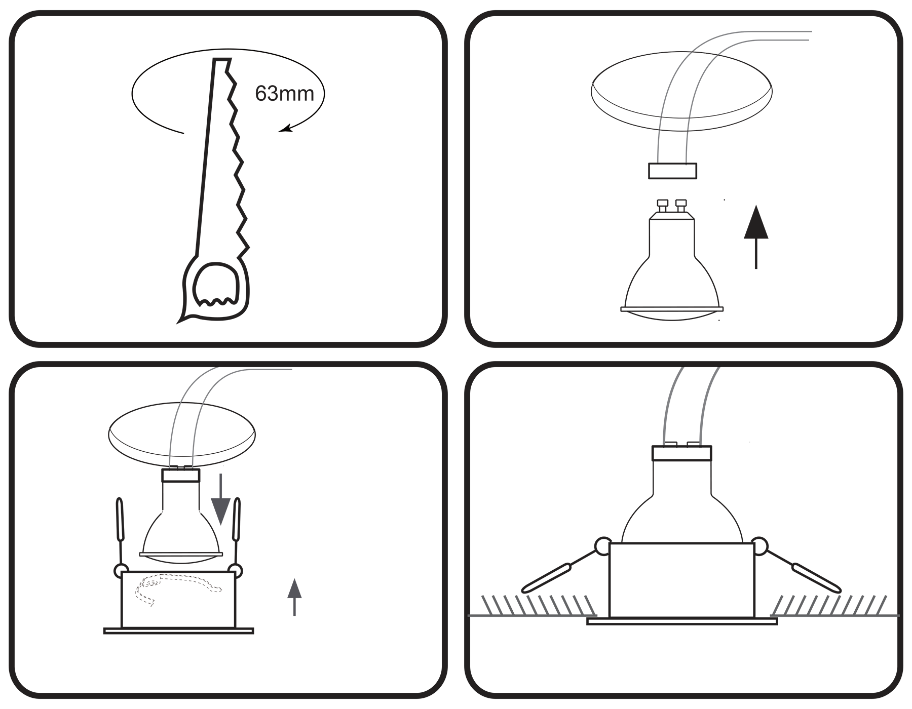 TN210 WH/S белый/песок GU5.3 D68*57