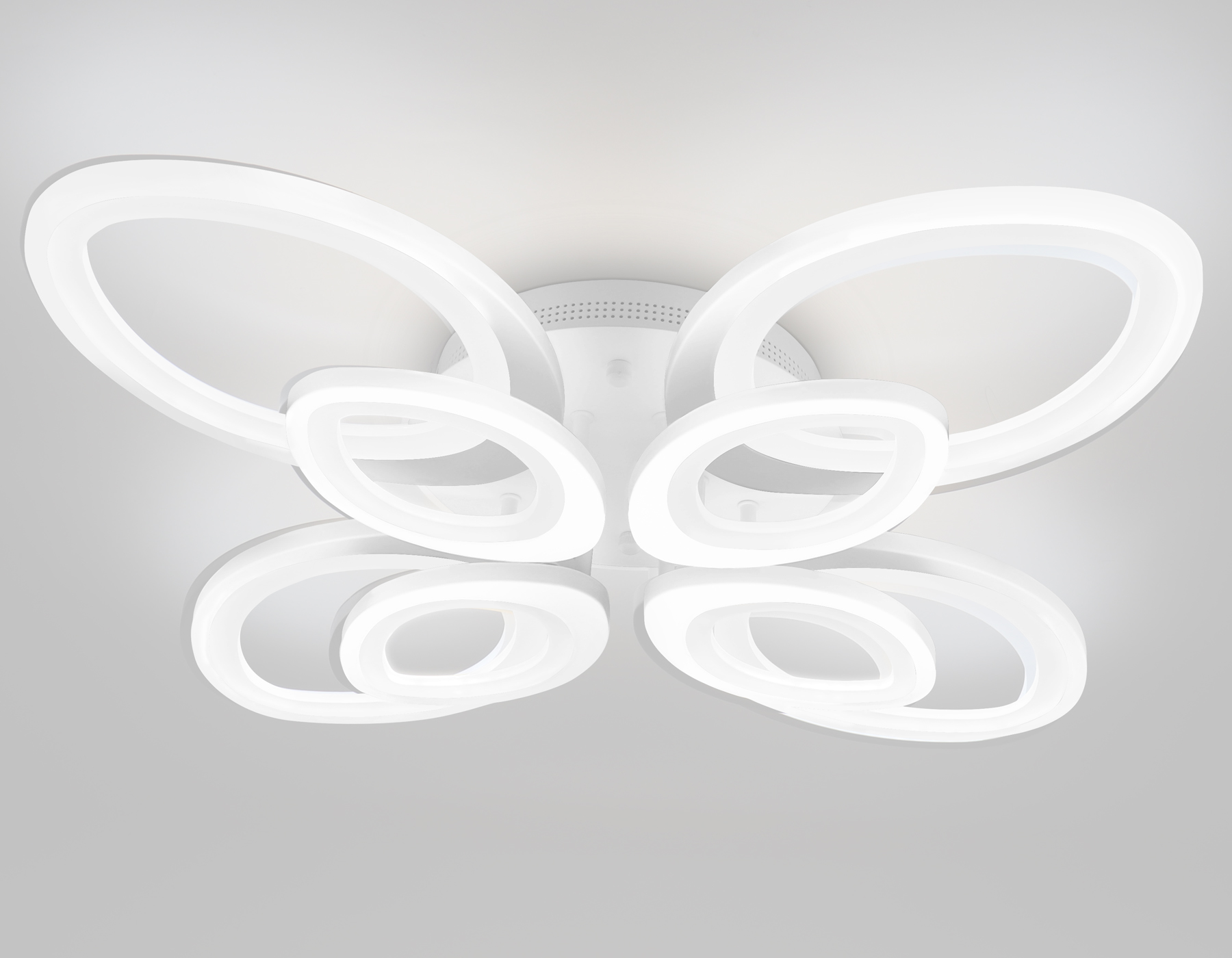 FA4493/4+4 WH белый 134W 3000+6400K/4200K/6400+3000K 620*620*120 (ПДУ ИК)