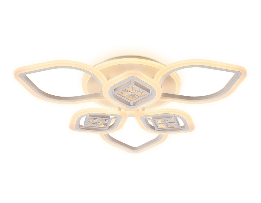 FA282/3+3 WH белый 116W 660*600*120 (ПДУ РАДИО 2.4G)