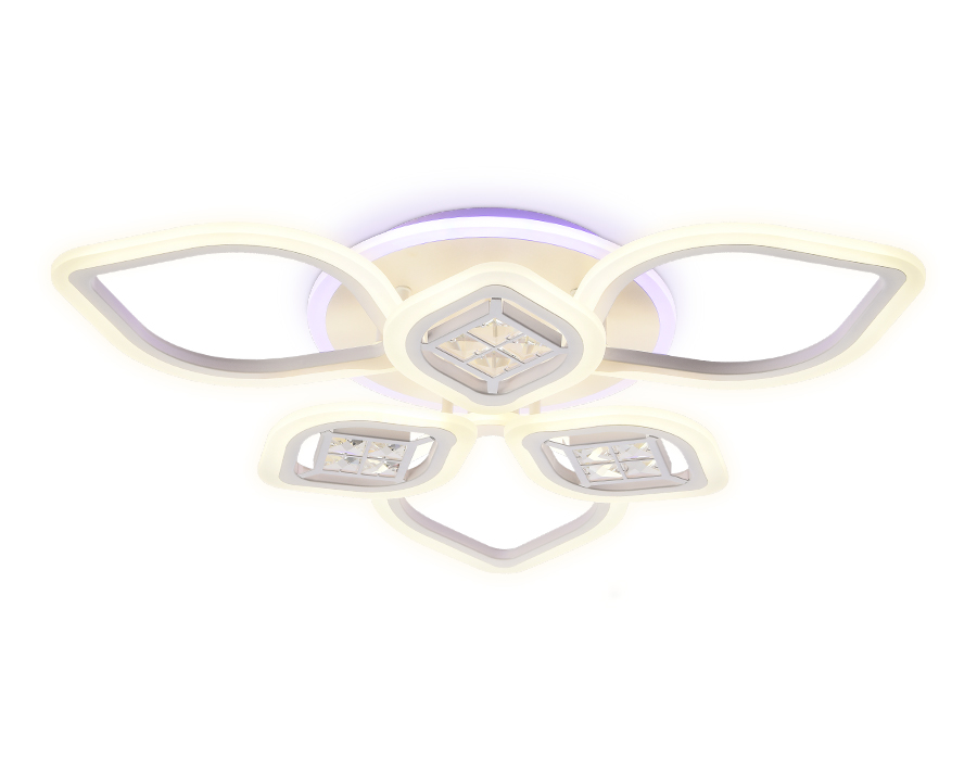 FA282/3+3 WH белый 116W 660*600*120 (ПДУ РАДИО 2.4G)