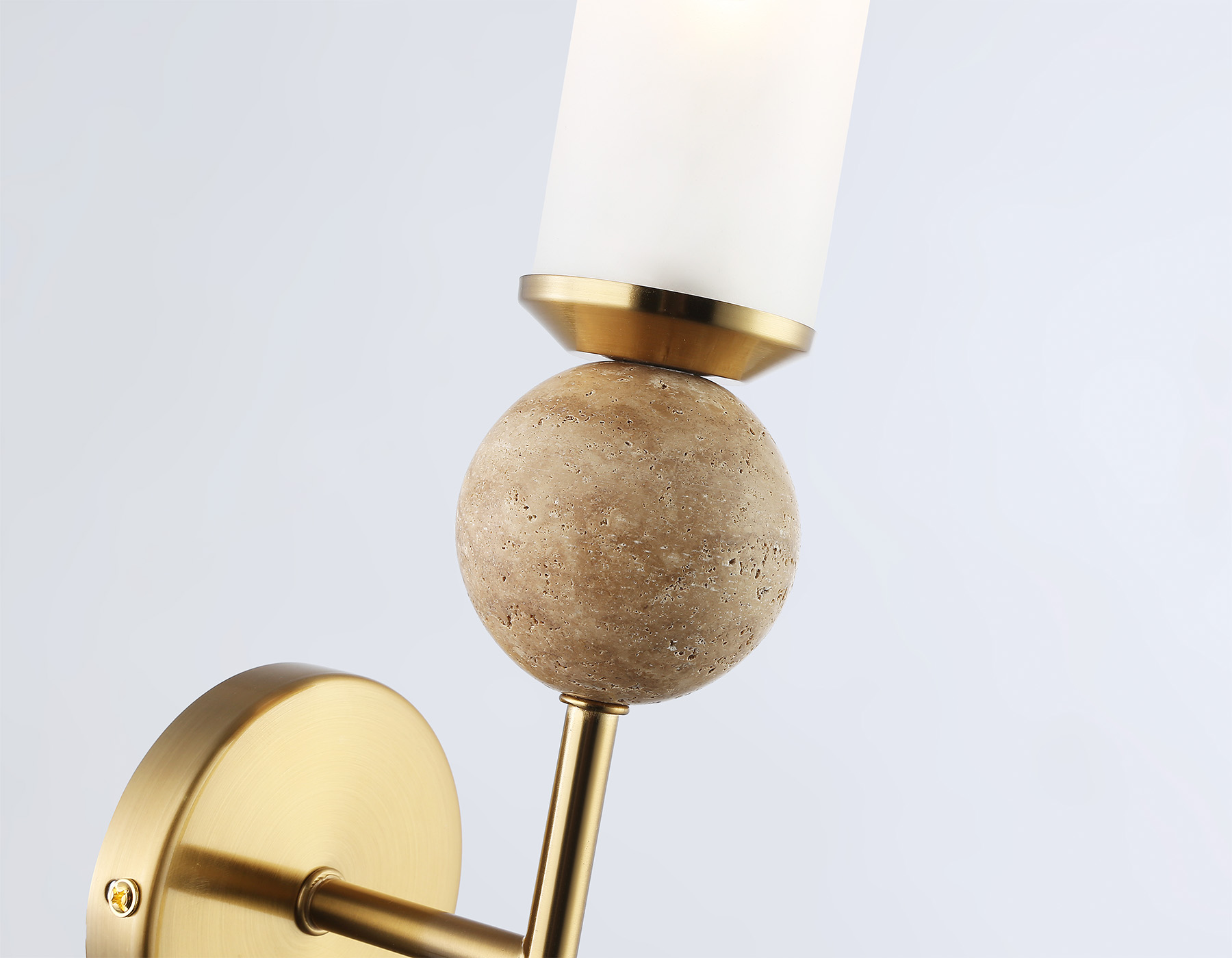 LH53254 BS/FR латунь/белый матовый E14 max 40W 110*100*400