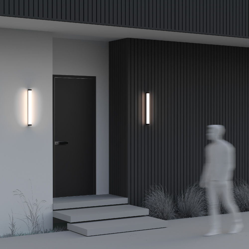 Настенный светильник (бра) Outdoor O482WL-L16B3K