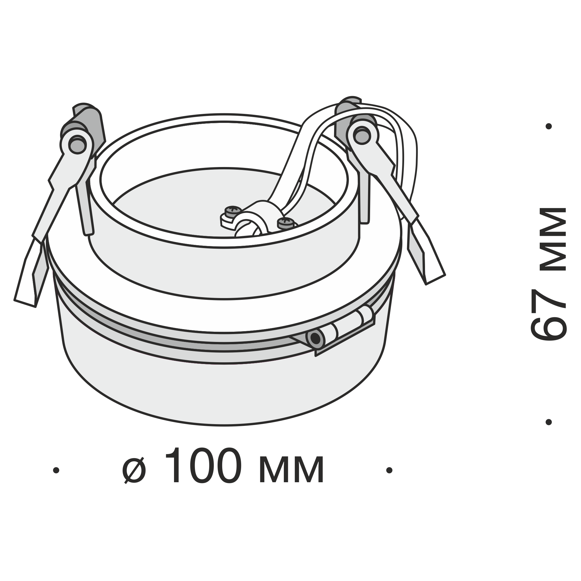 Встраиваемый светильник Technical DL2003-L12W