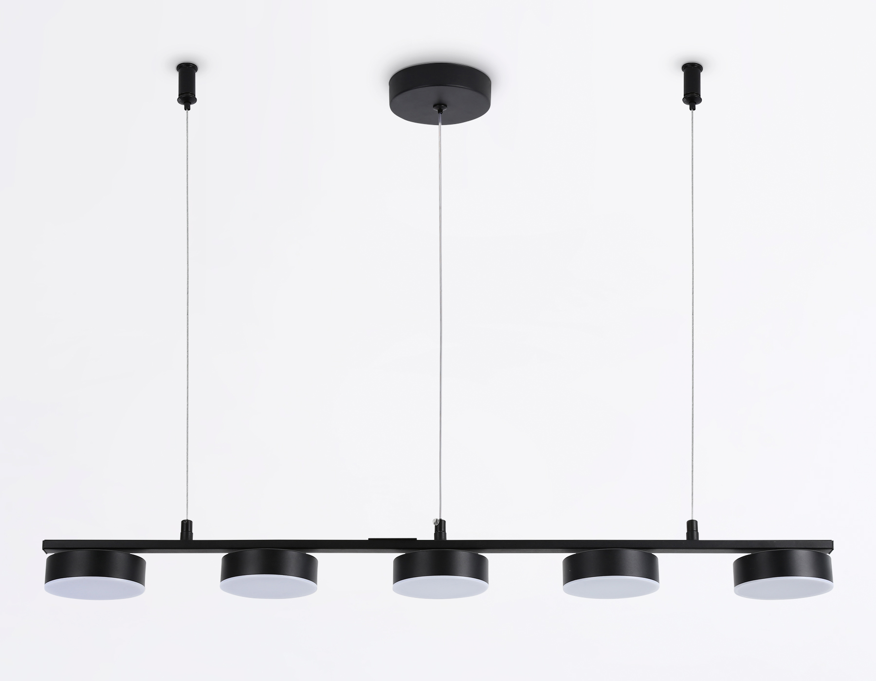 FL51734/5 BK черный 3000K/4200K/6400K 25W 800*100*1000 (Без ПДУ)