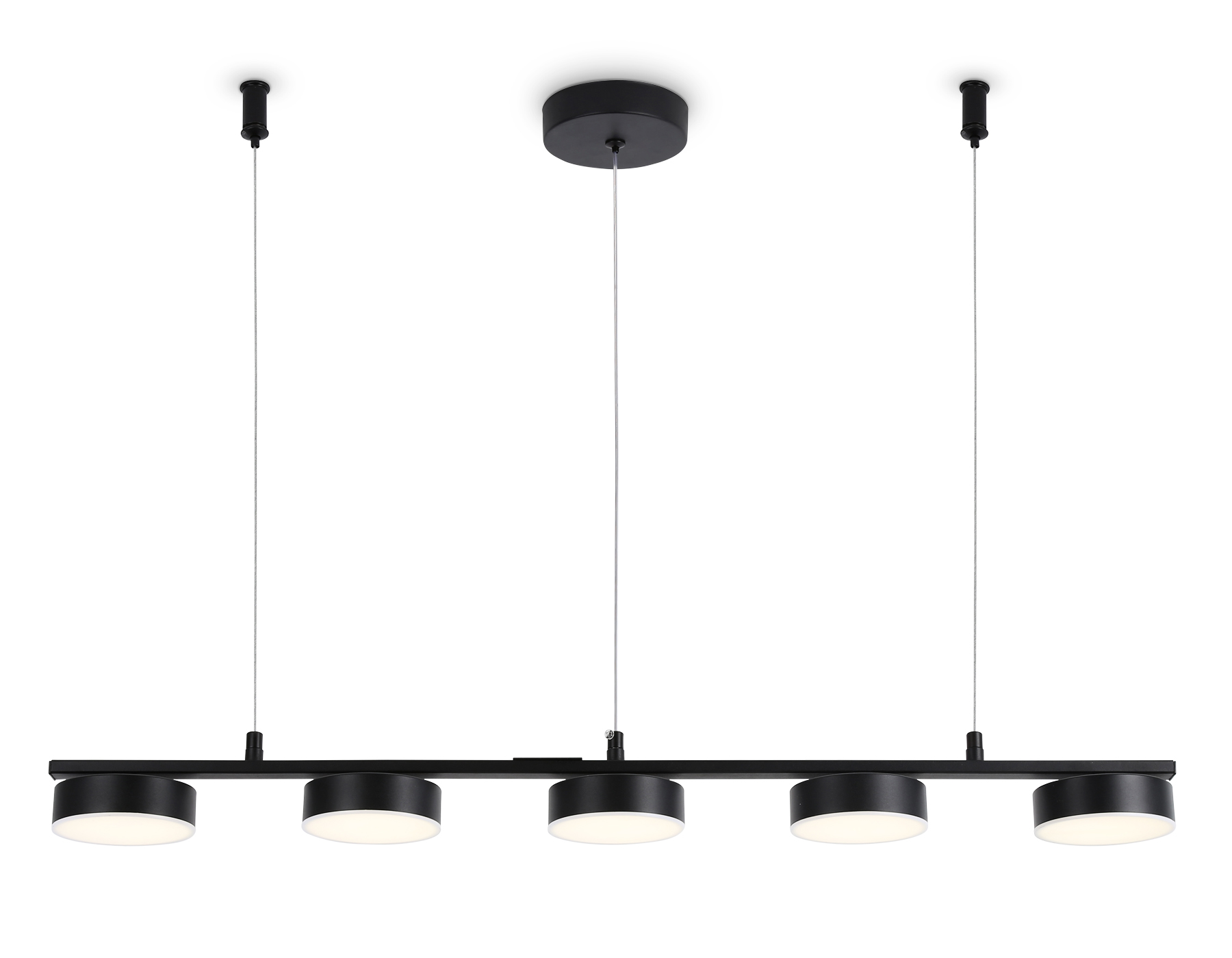 FL51734/5 BK черный 3000K/4200K/6400K 25W 800*100*1000 (Без ПДУ)