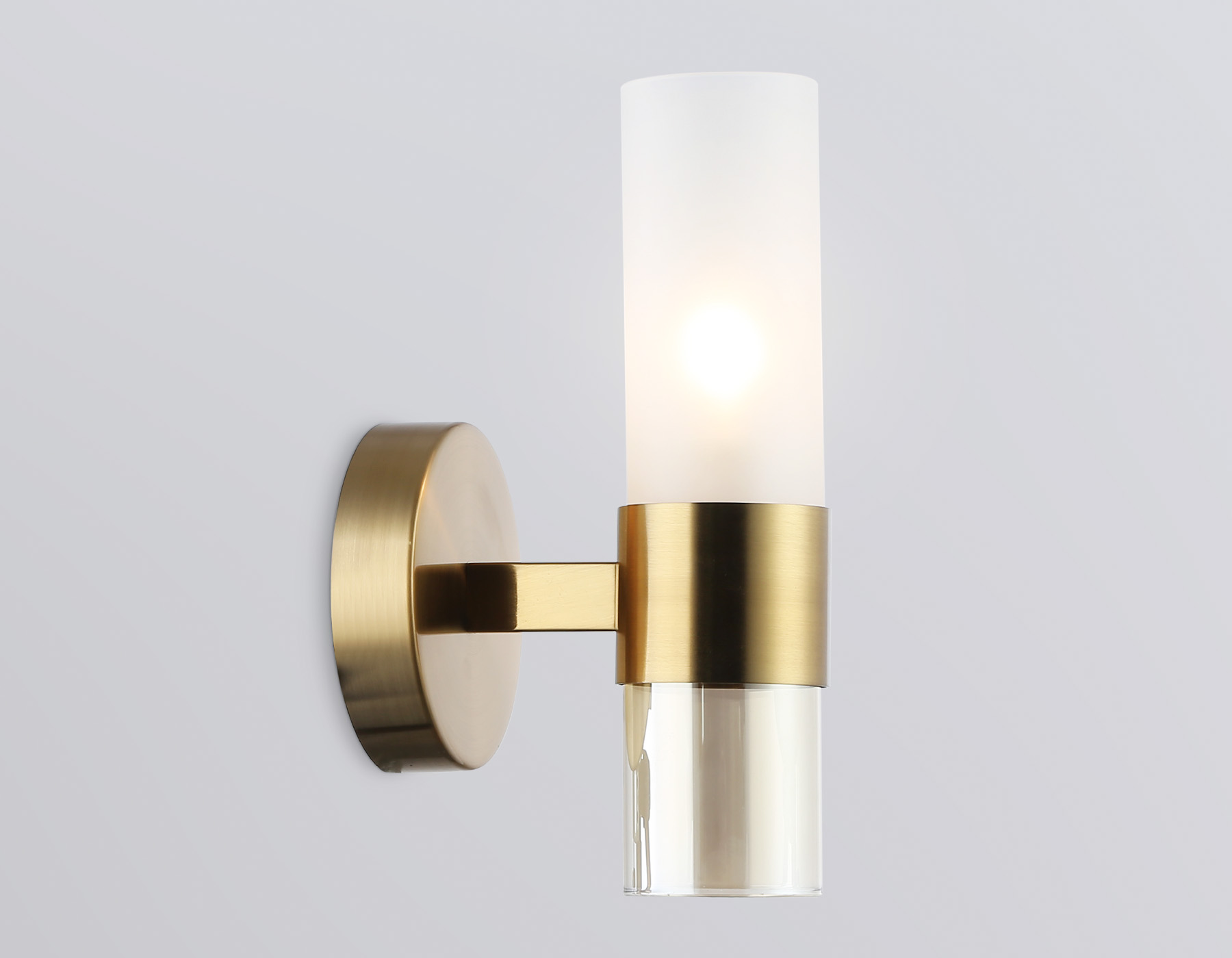 LH55116 BS/FR/TI латунь/белый матовый/янтарь E14 max 40W 130*100*225