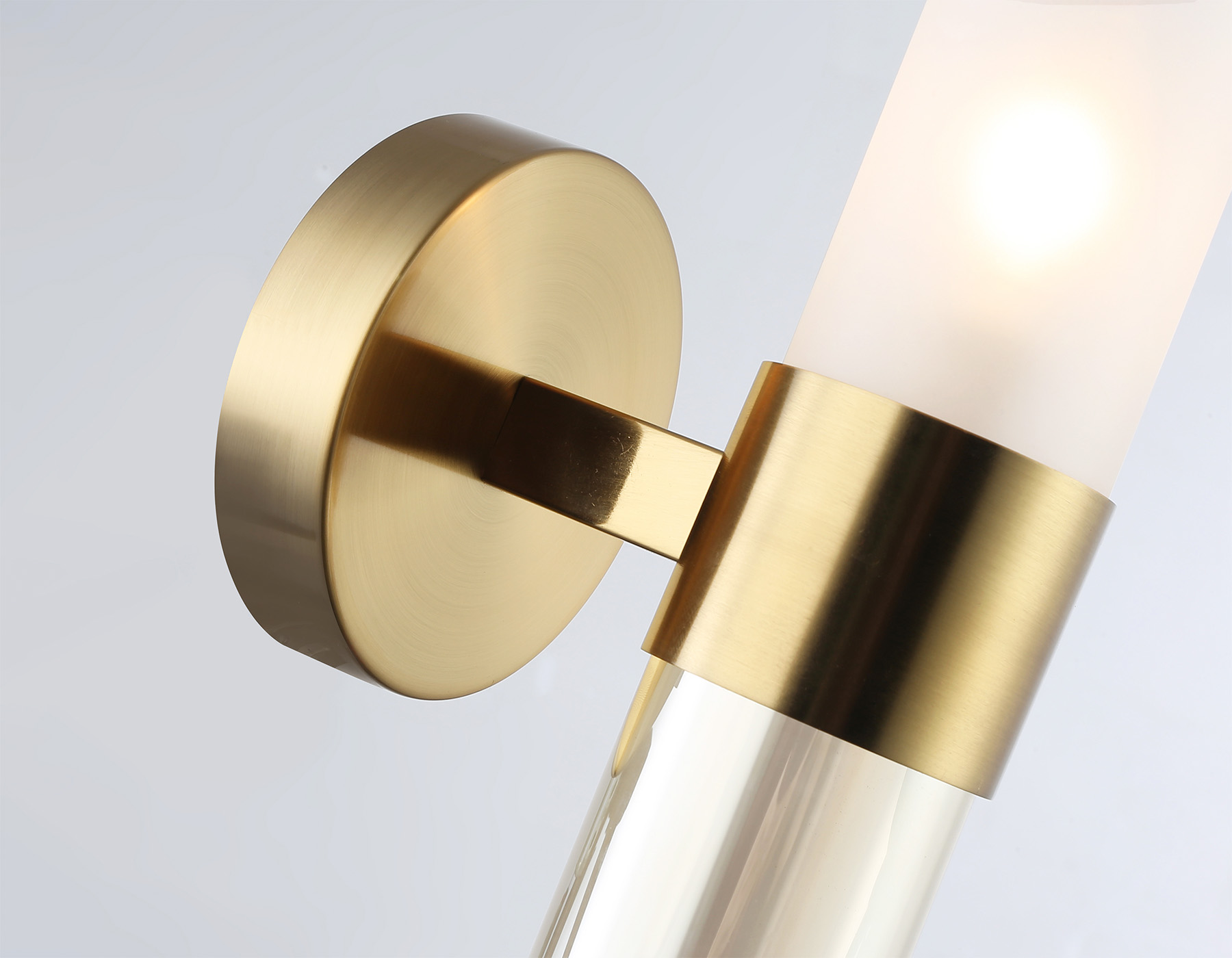 LH55116 BS/FR/TI латунь/белый матовый/янтарь E14 max 40W 130*100*225