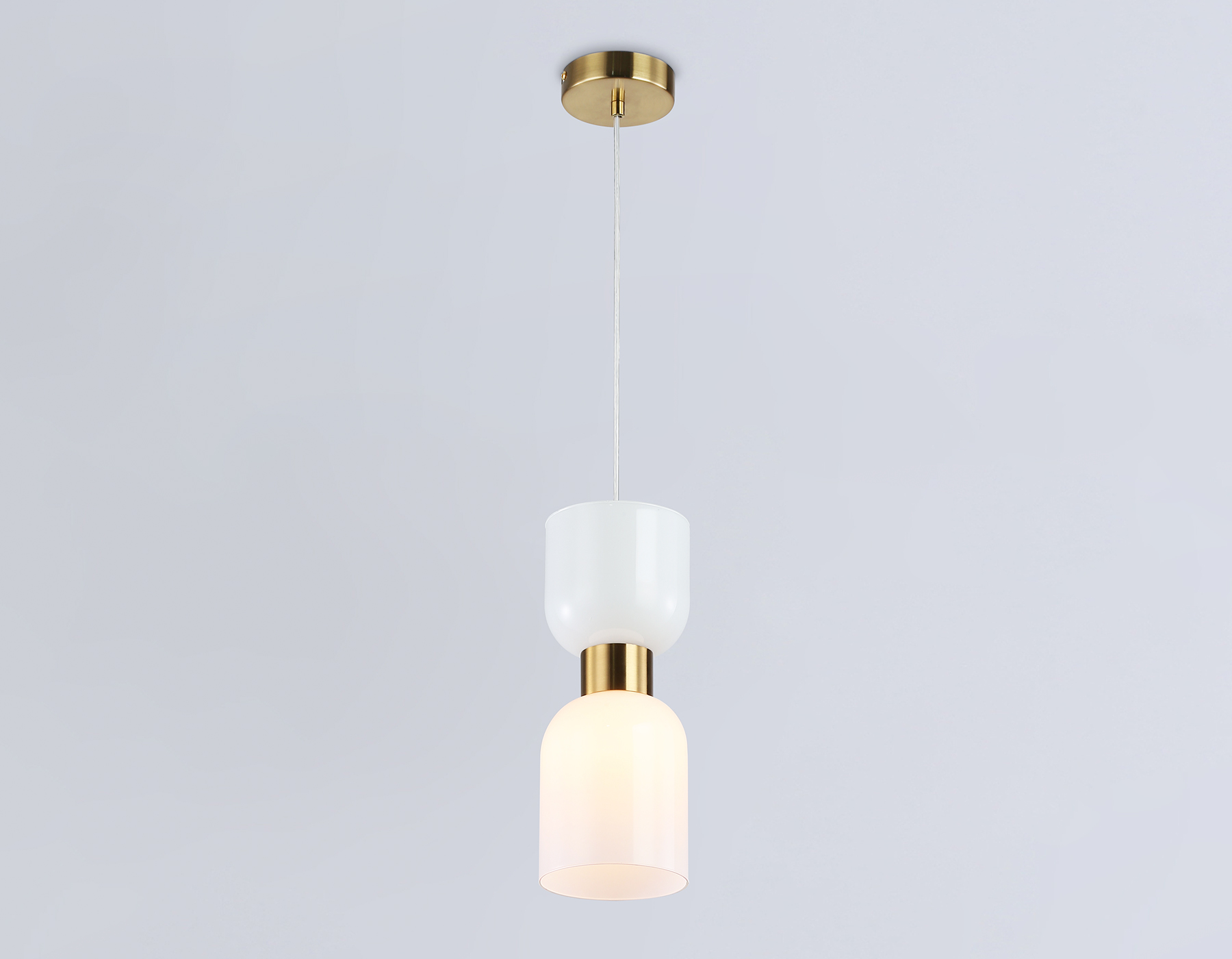 LH56091 BS/FR латунь/белый матовый E14 max 60W D120*1500