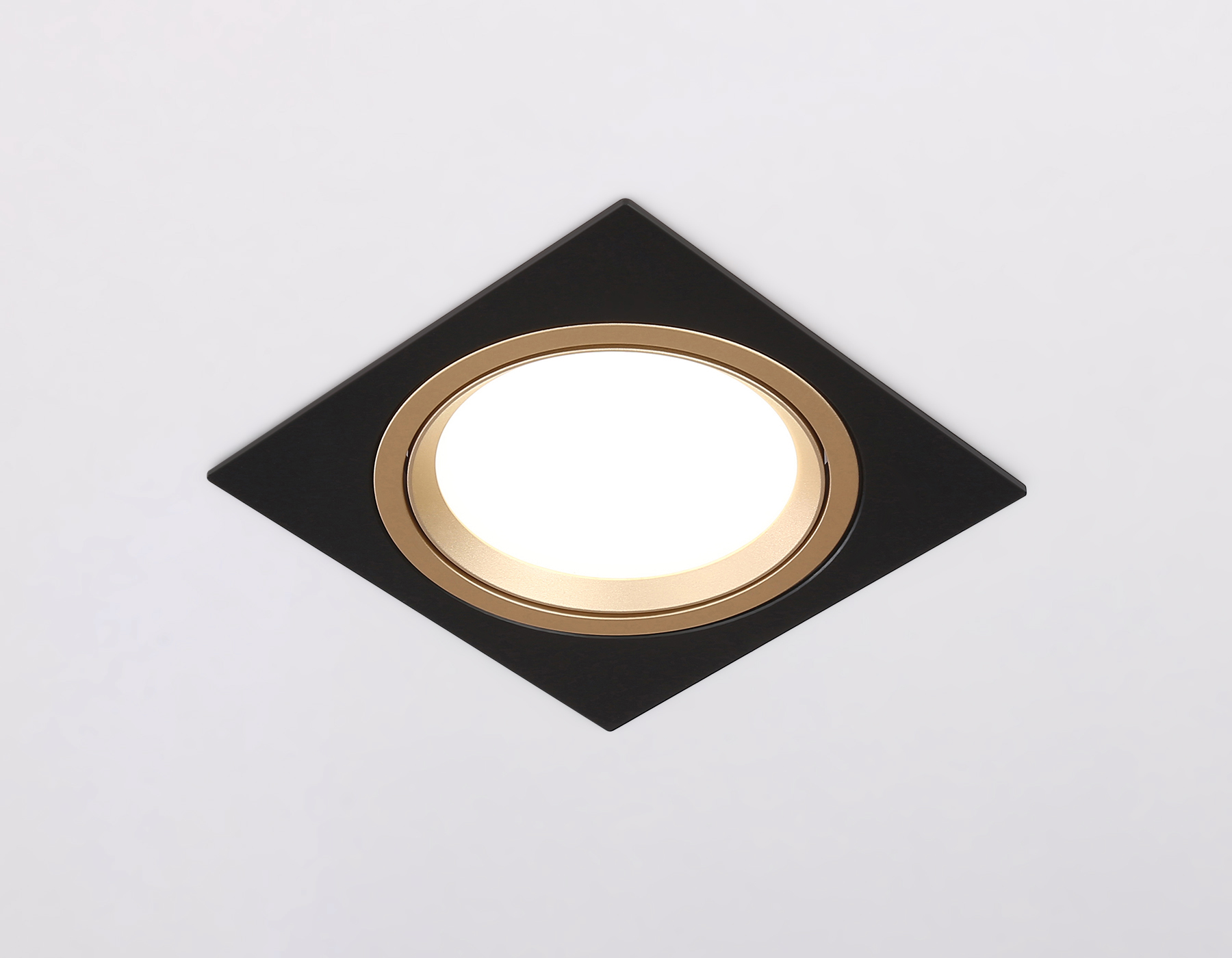 TN51918 BK/GD черный/золото GX53 max 12W 115*115*23