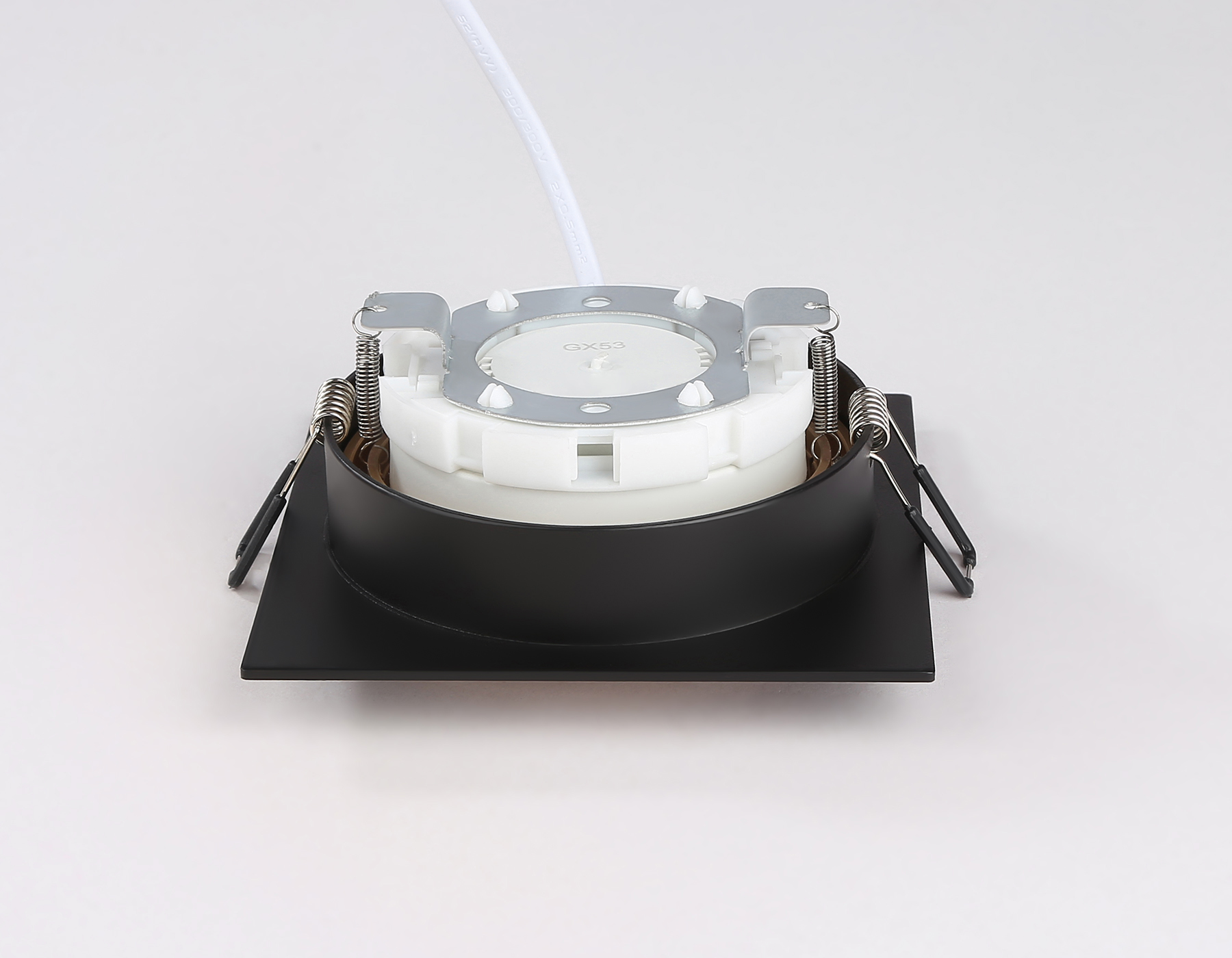 TN51918 BK/GD черный/золото GX53 max 12W 115*115*23