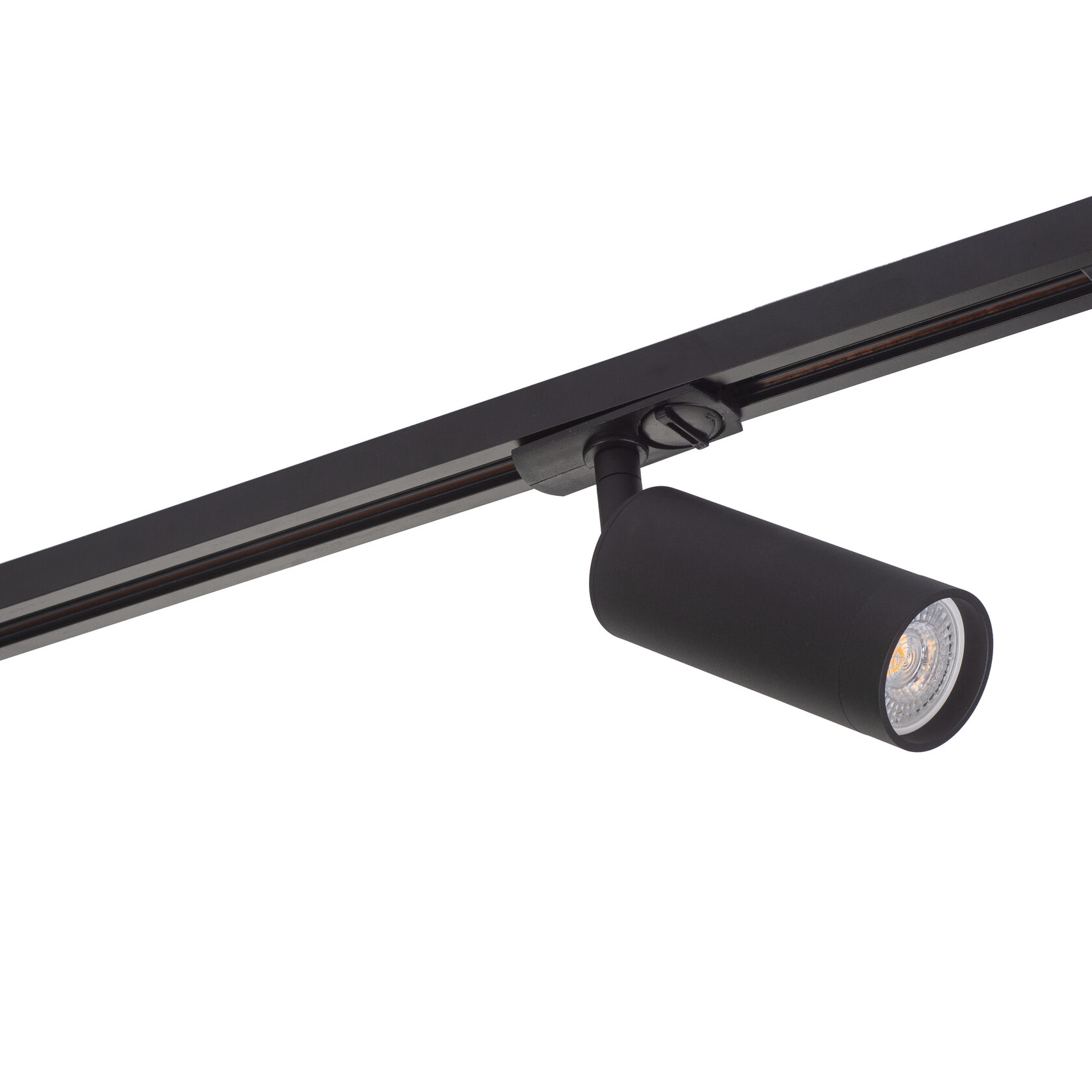 DK6202-BK Трековый светильник IP 20, 15 Вт, GU10, черный, алюминий